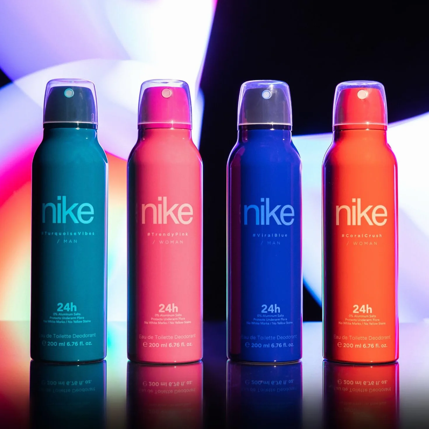 NIKE Colonia 100 ml + Desodorante en Spray 200 ml Estuche de Regalo Hombre Eau de Toilette Aroma Cítrico Afrutado