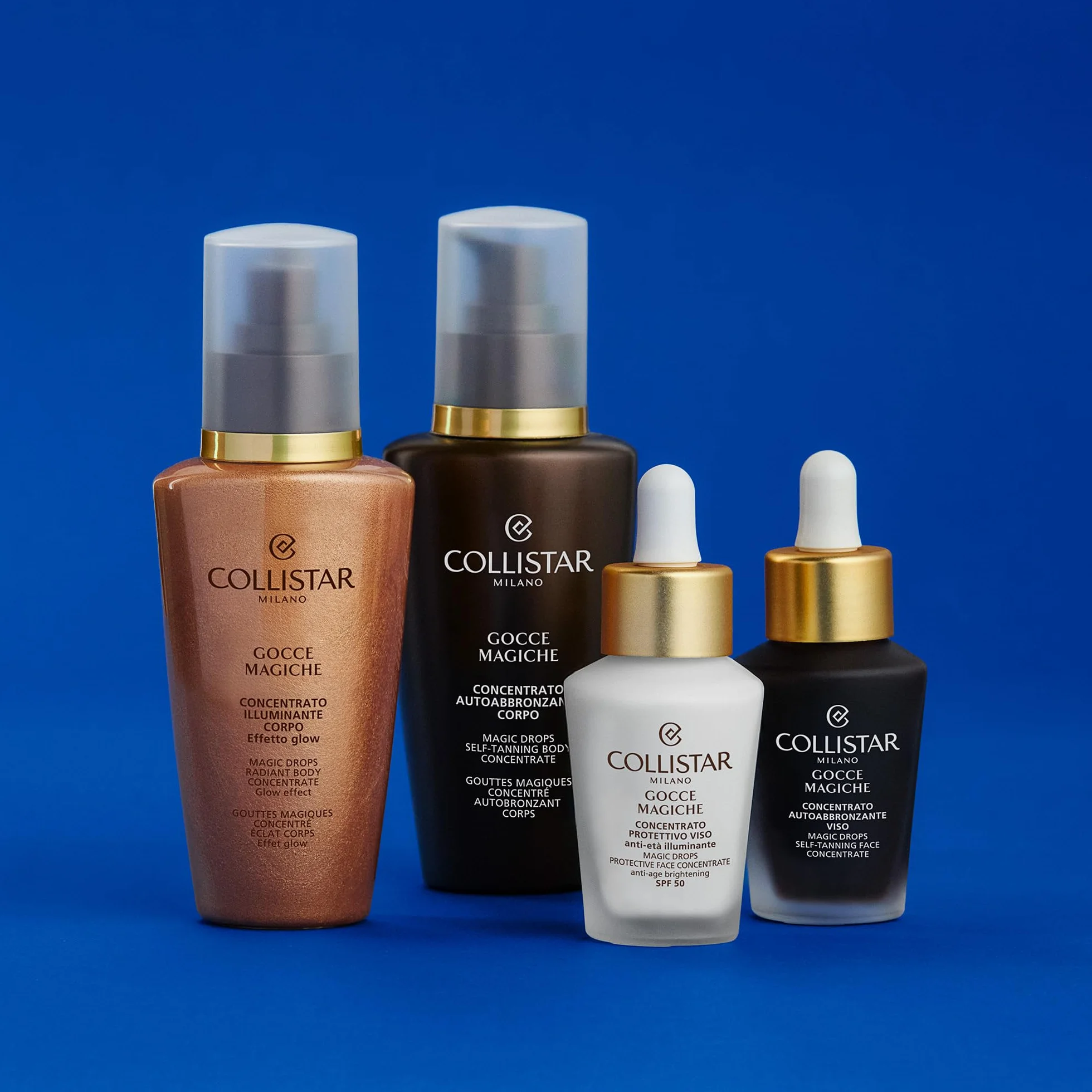 Collistar Gotas Mágicas Rostro Concentrado Autobronceador Efecto Rápido Bronceado Intenso 30 ml