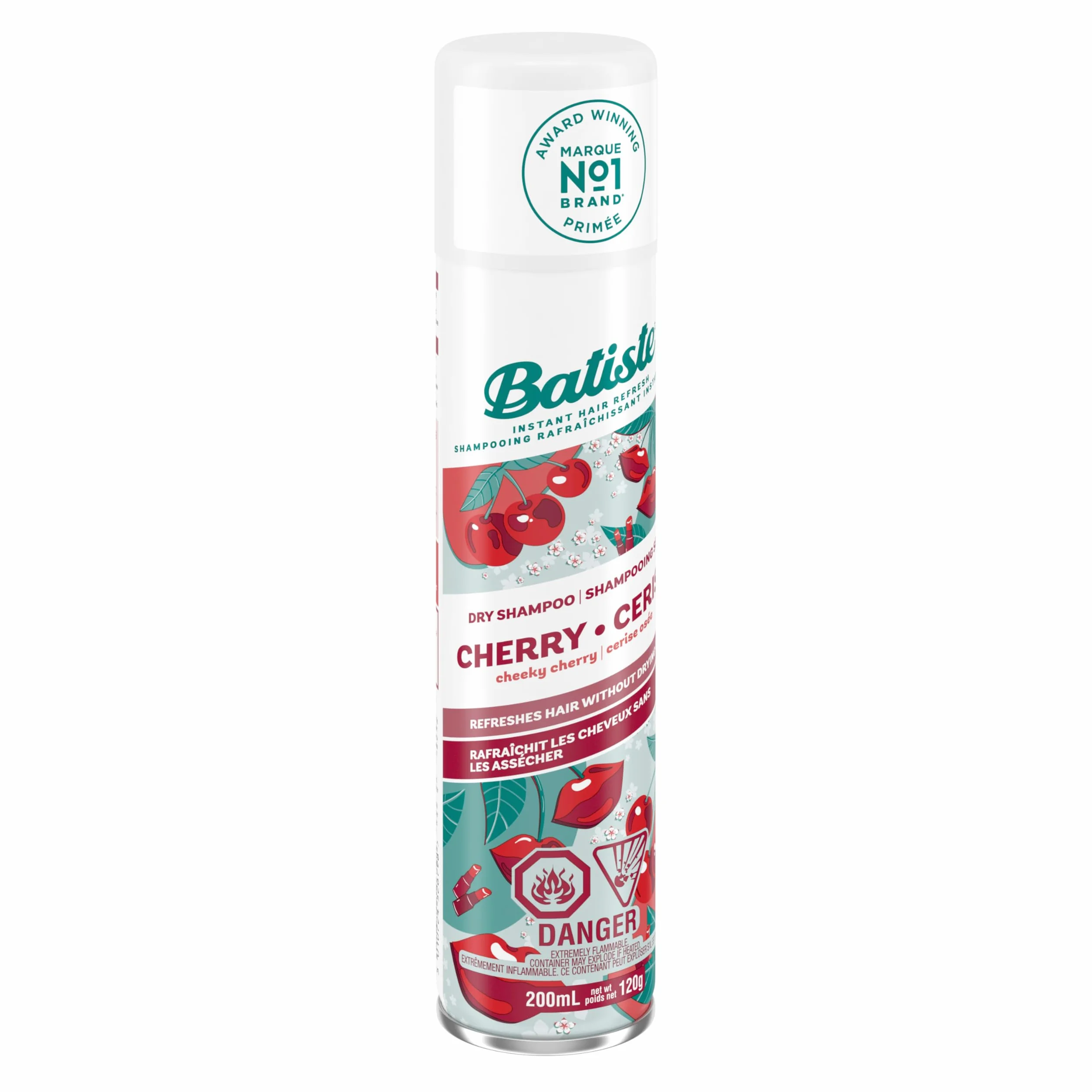 Batiste Cherry Dry Shampoo Champú, Fresh 200 ml