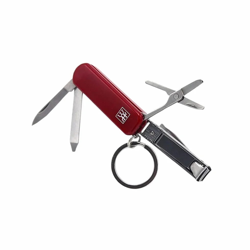 ZWILLING Manicura pedicura multiherramienta 60 mm rojo