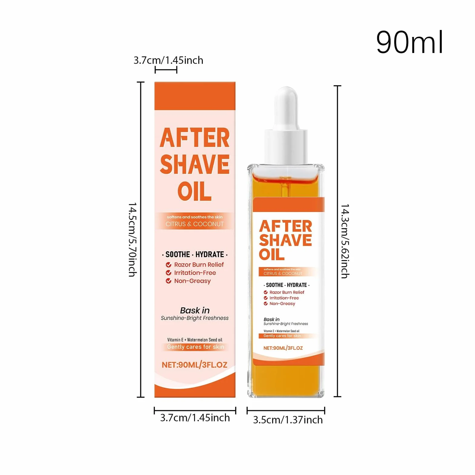 After Shave Para Mujeres 90 Ml Hidratante Cuidado Post Depilación