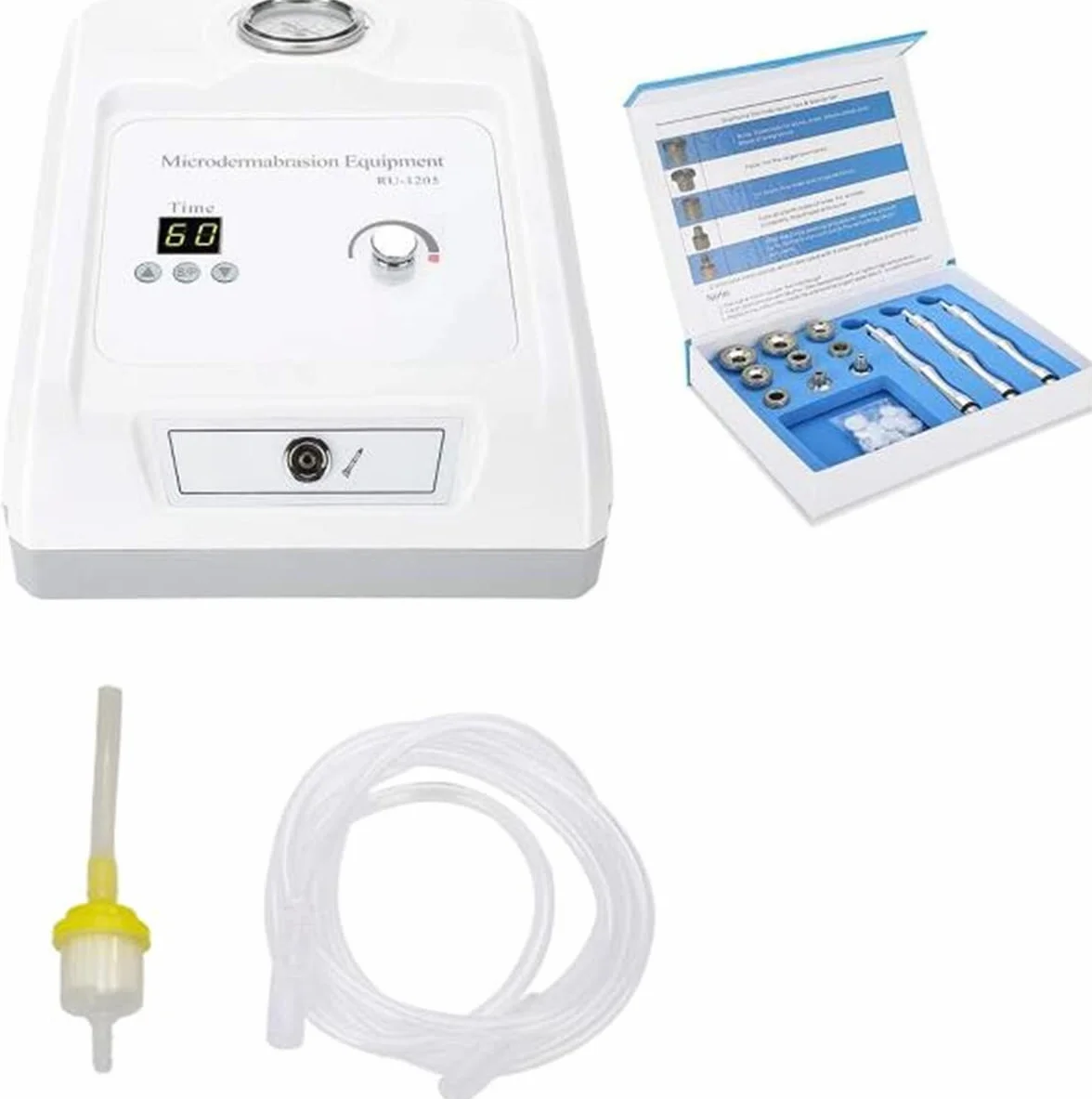 Máquina de microdermoabrasión - Dispositivo de cuidado facial para limpieza de la piel y tratamiento de belleza, equipo profesional de cuidado de la piel para uso doméstico