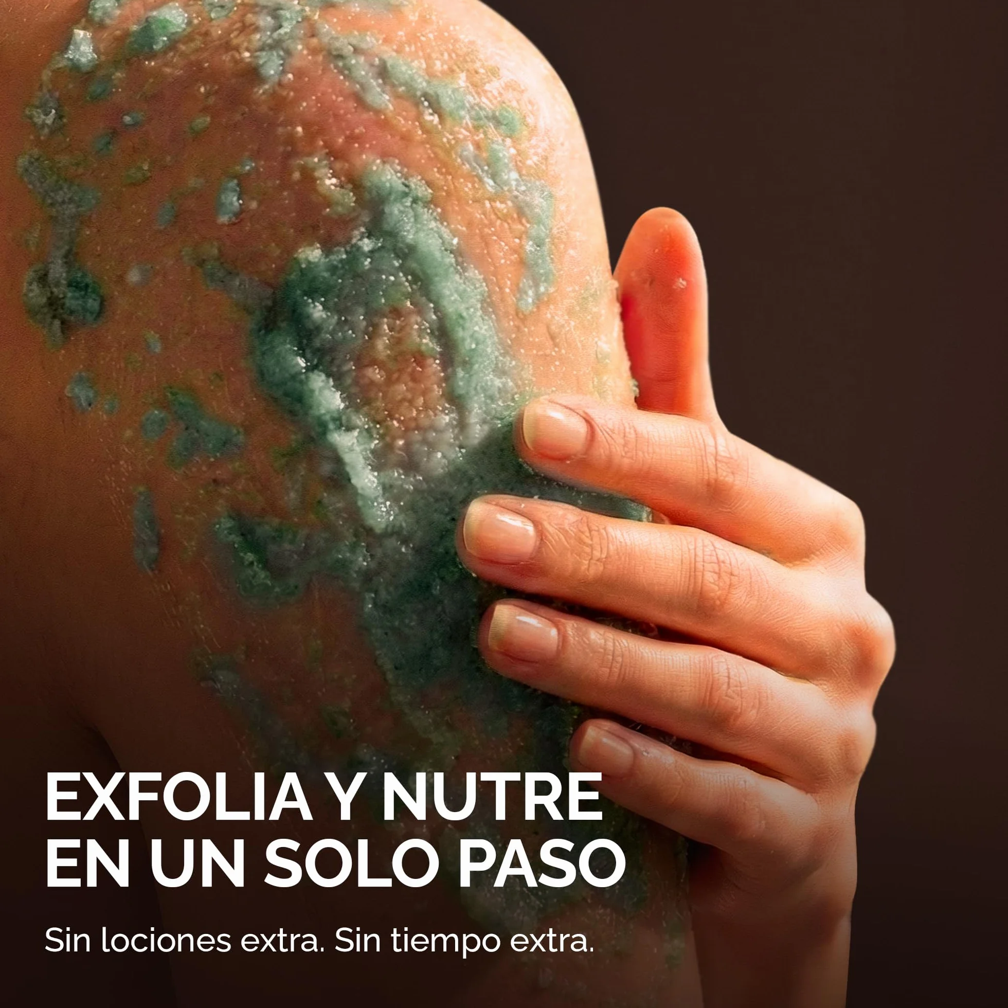 PraNaturals Exfoliante Corporal de Sal del Mar Muerto 500g Body Scrub para Nutrir la Piel, Rico en Minerales Naturales