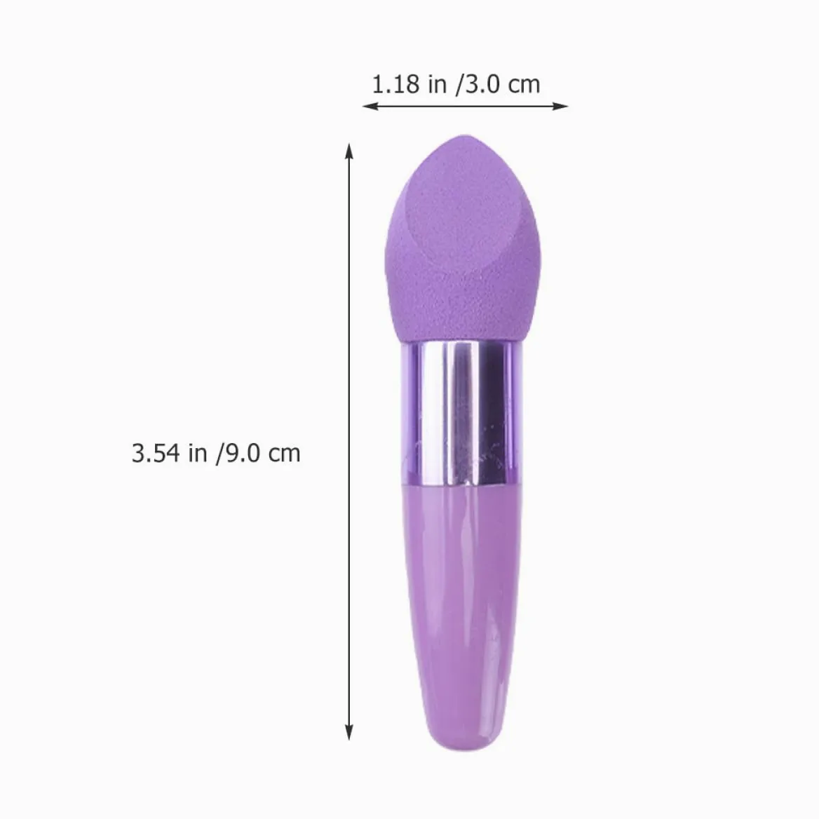 6piezas Esponjas de Maquillaje Forma de Bolígrafo Portátiles para Aplicación Precisa Cómodas y Duraderas Kit para Uso Diario y Profesional