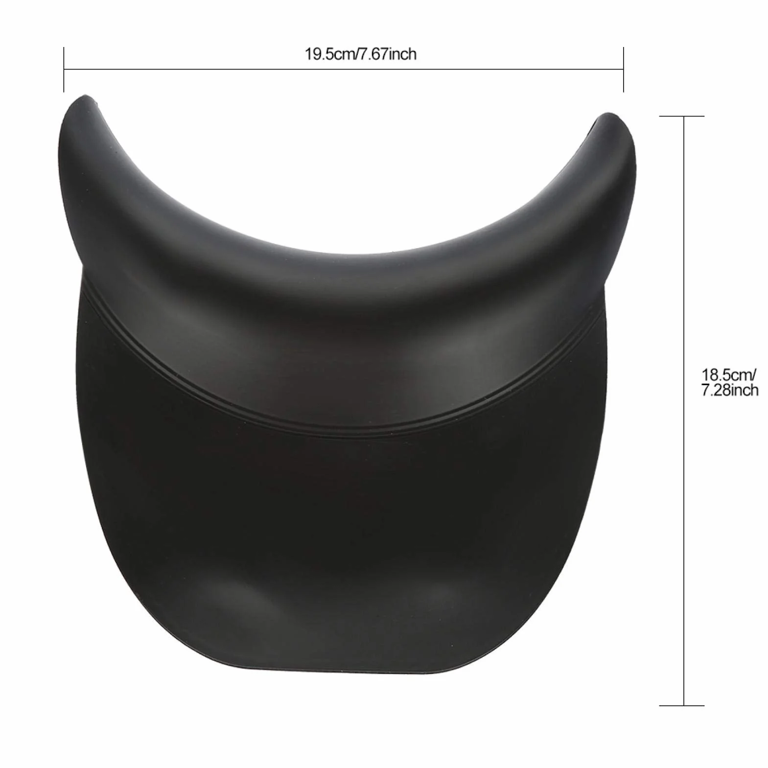 Cojín de lavado de cabello portátil de silicona para champú