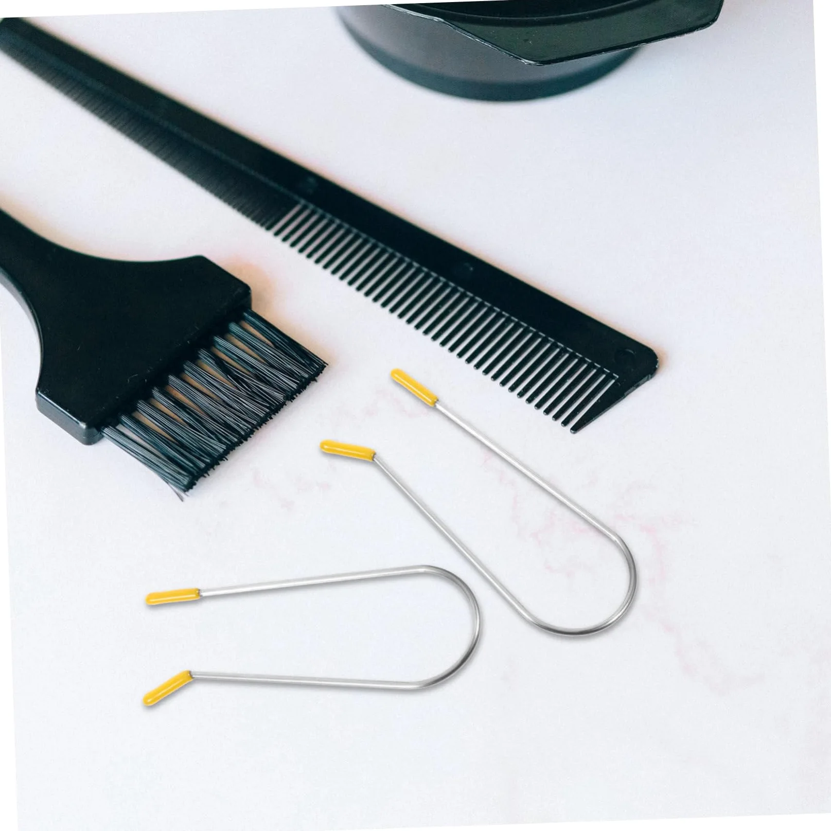 FRCOLOR 80 pinzas de repuesto para rodillos calientes, clips de repuesto para rodillos calientes, horquillas de repuesto, pinzas para el cabello, pinzas para el rizador caliente, clip de repuesto para