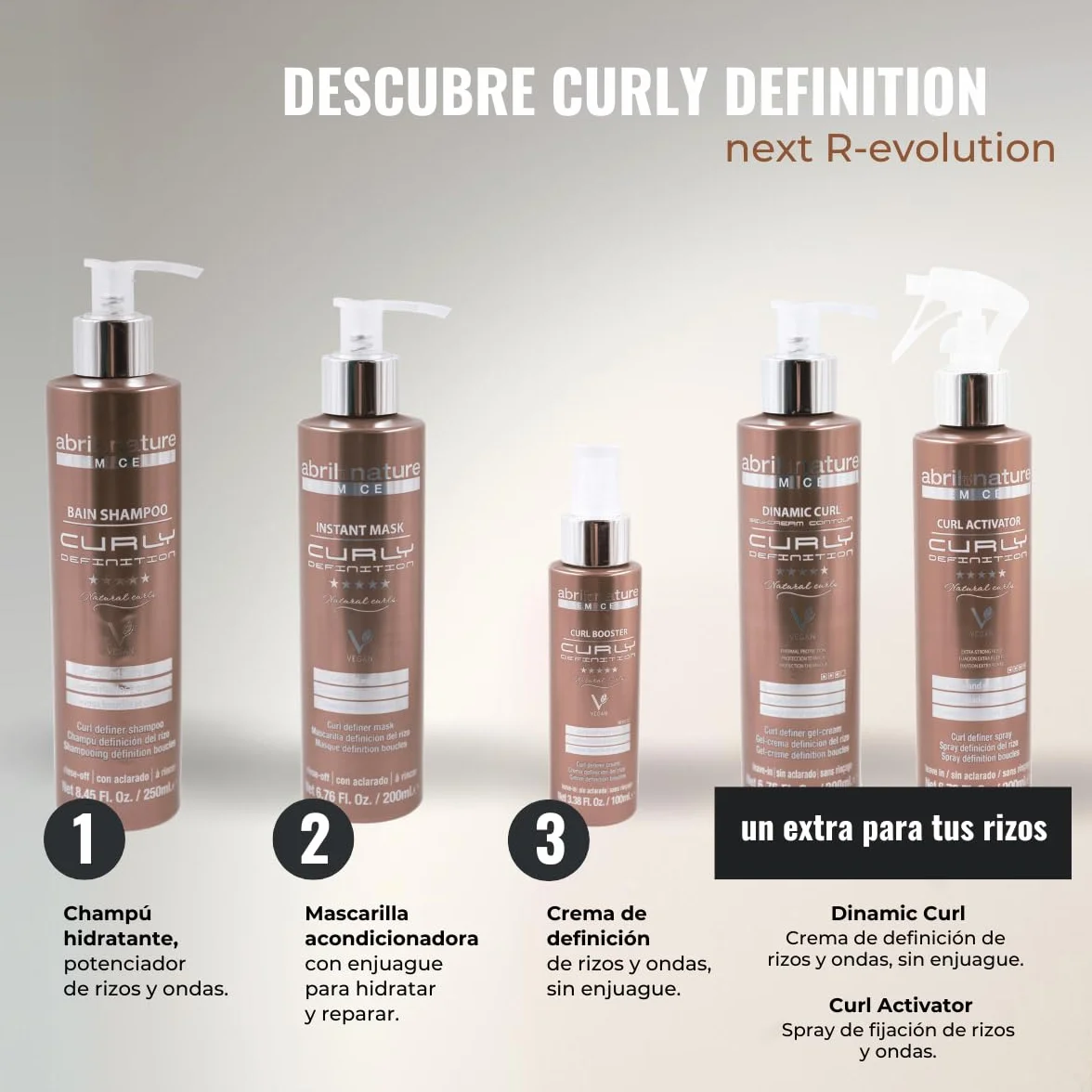 Crema de definición de rizos Dinamic Curl 200ml - Fija y mantiene rizos u ondas sin apelmazar - Controla el encrespado sin residuos