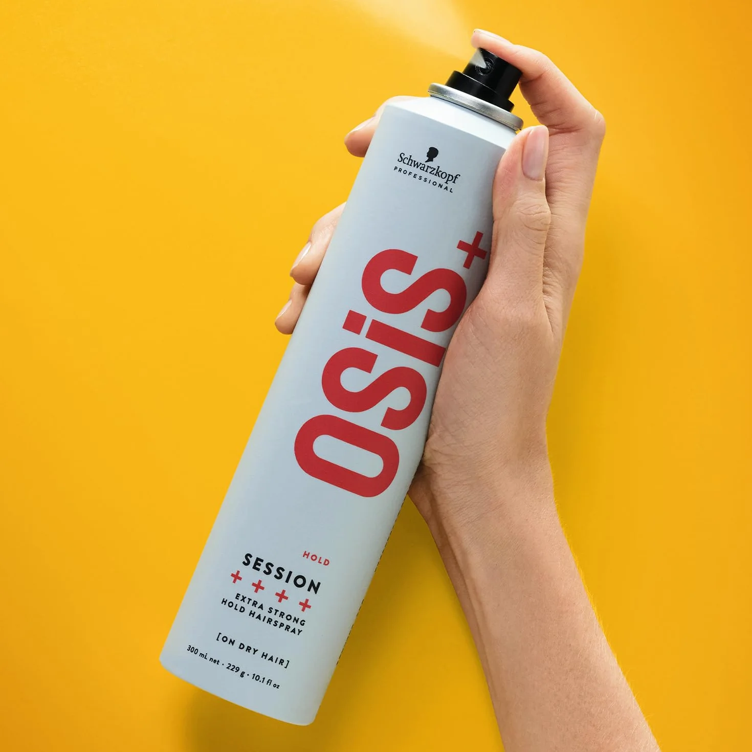 Schwarzkopf Professional OSIS Session Lacca Capelli Resistente al Viento Fijación Extra Fuerte 300 ml