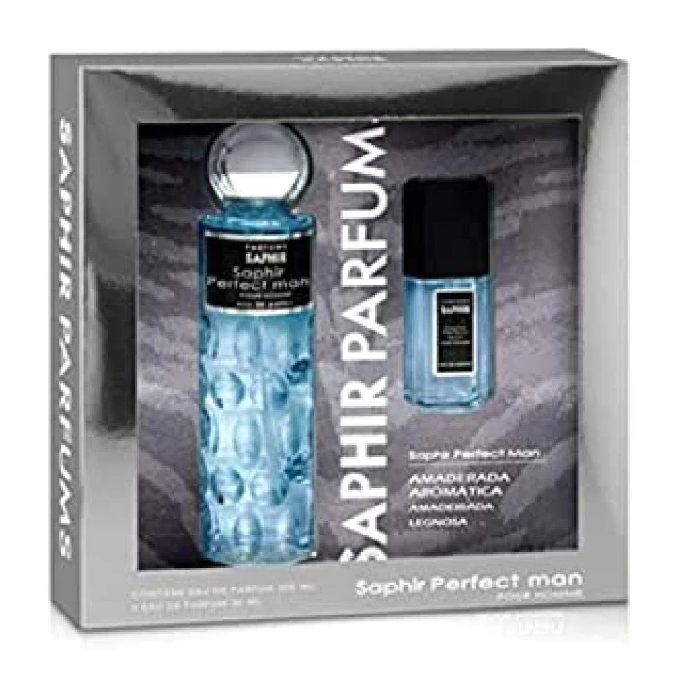 Saphir Estuche Parfums Perfect Man 200 ml 30 ml