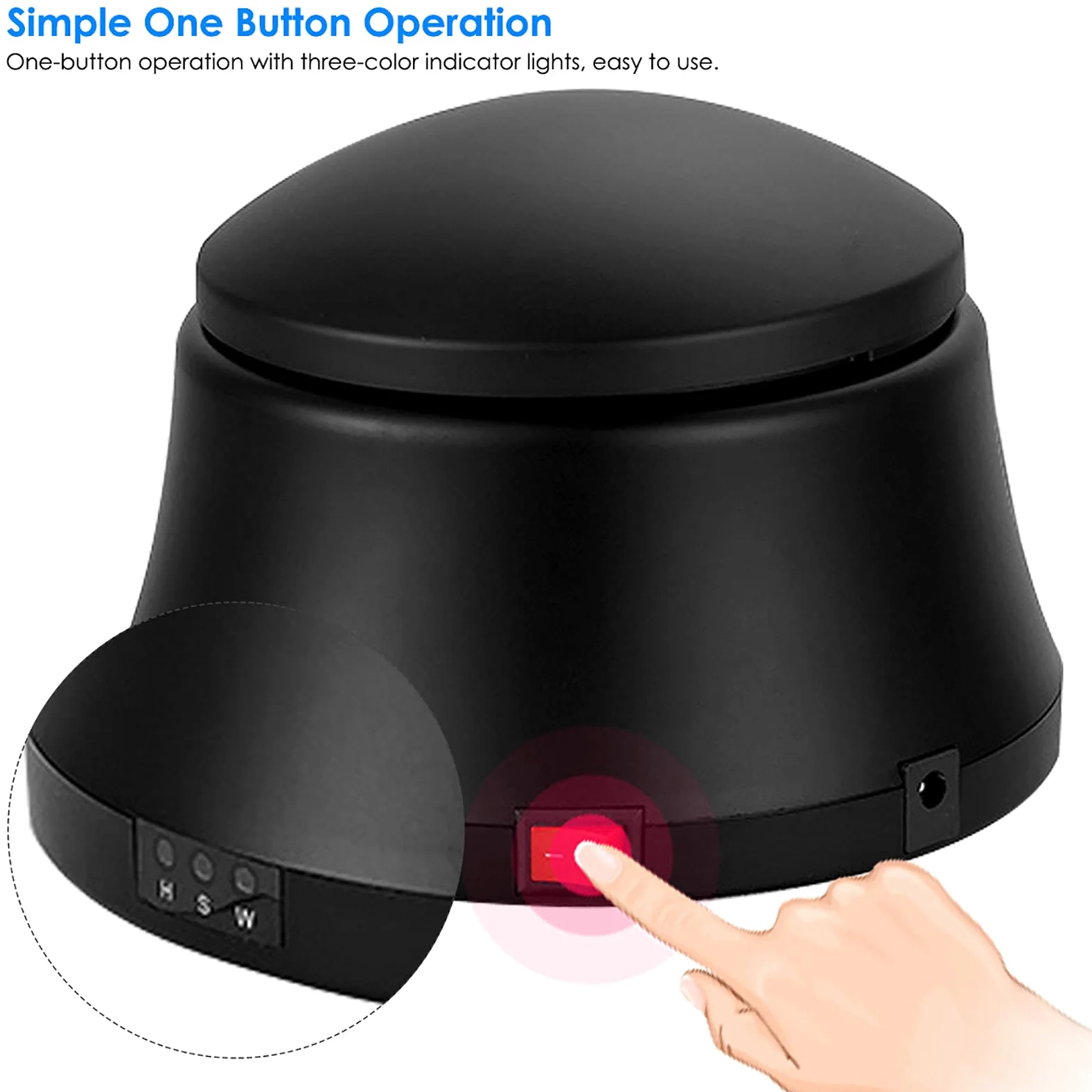 Máquina Removedora de Vapor de Esmalte de Uñas Eliminador de Esmalte de Vapor Eléctrico Vaporizador de Uñas Nail Art Salon Tool Steam Armor Remover