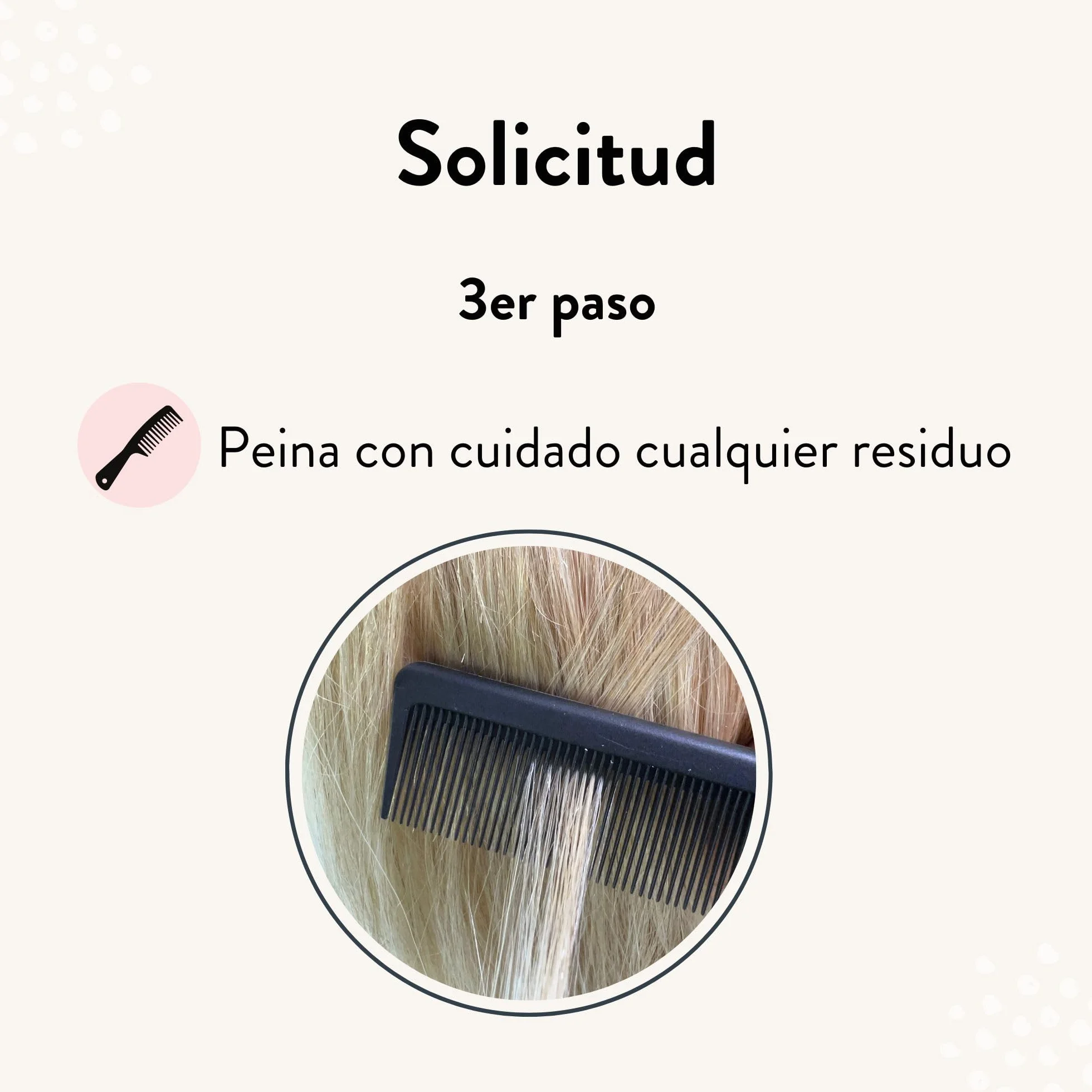 Kit para remover extensiones de cabello con pinzas y disolvente - Fórmula a base de alcohol