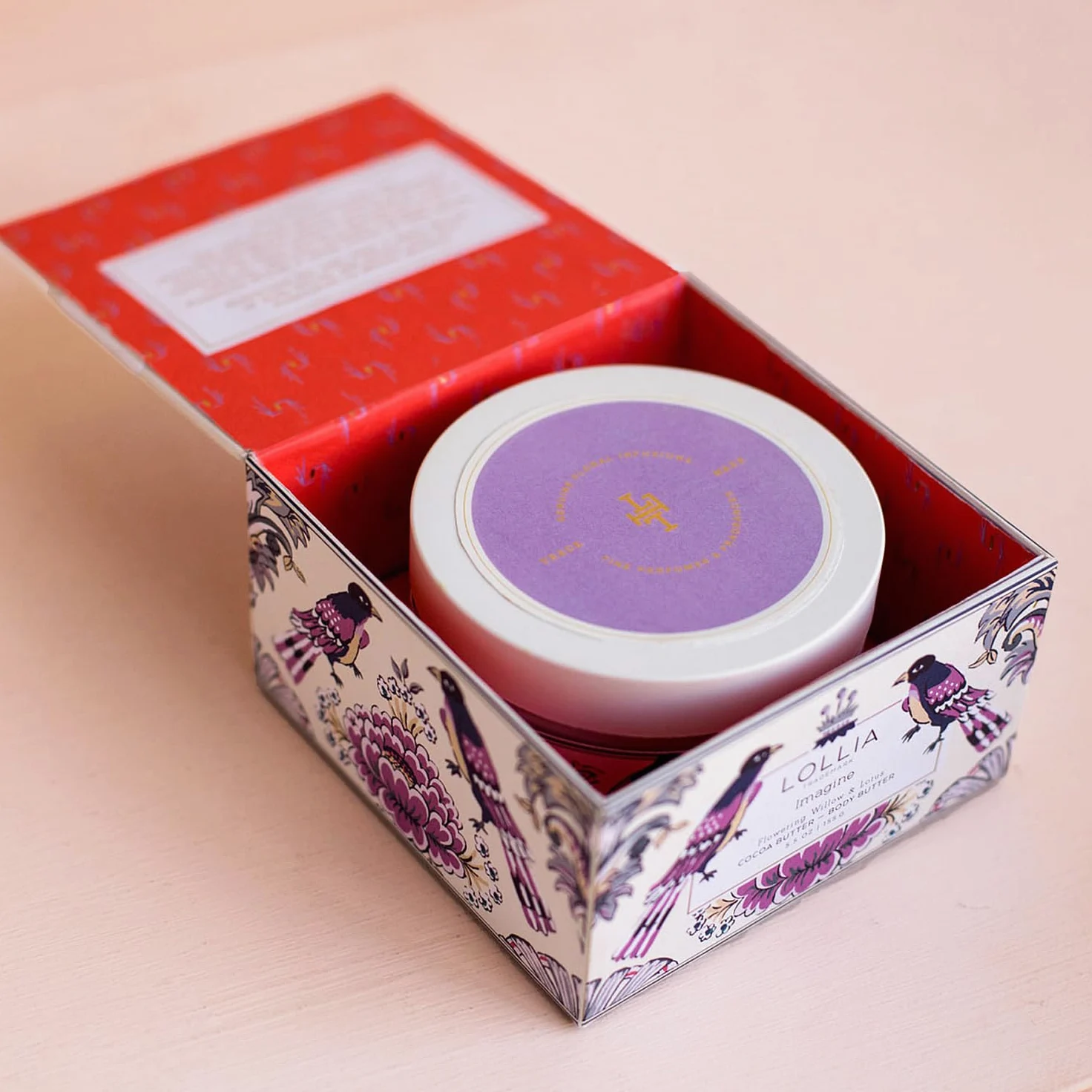 Lollia Imagine Body Butter | Hidratante corporal nutritivo | Hidratante y suave | Los mejores ingredientes incluyendo manteca de karité y manteca de cacao | 155 g