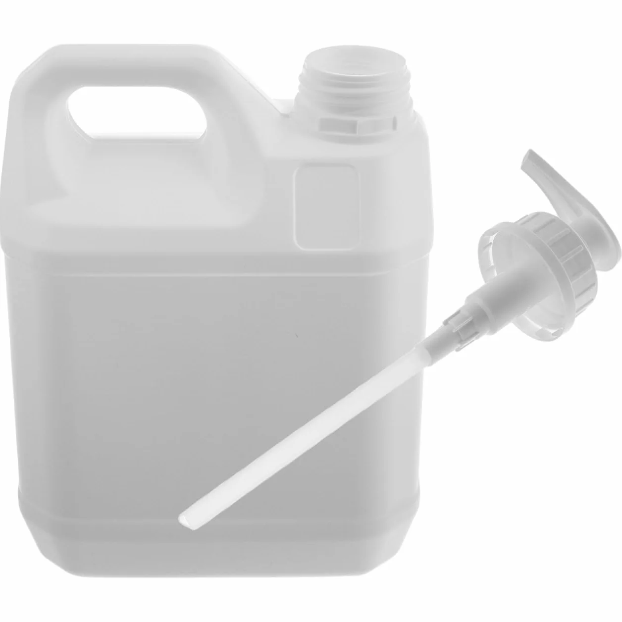minkissy Robusto Contenedor de Líquido Con Bomba Jarra De Plástico 2 L Con Mango Cuadrado Vacío Para Salsas De Agua Jabones Líquidos