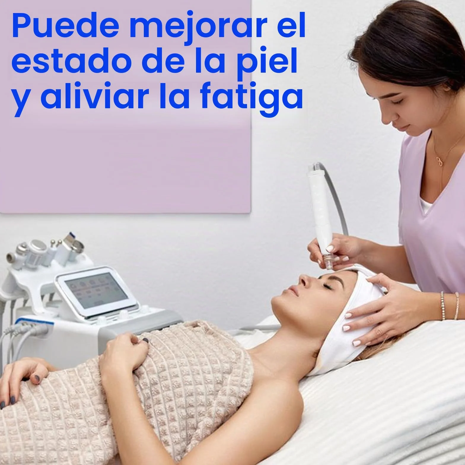 Varilla de Alta Frecuencia Portátil con 6 Tubos de Neón, Dispositivo HF
