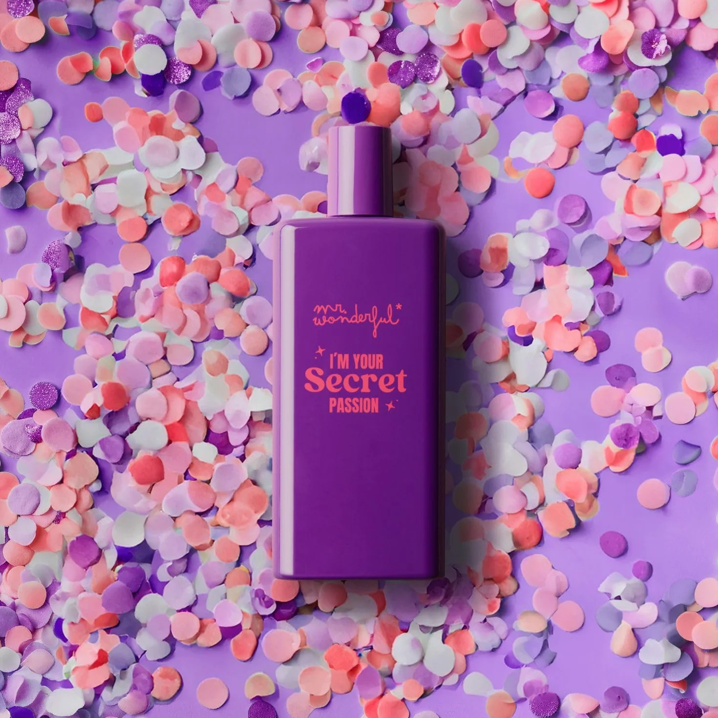 MR WONDERFUL I'm Your Secret Passion Estuche de Regalo Mujer Colonia Crema Manos Crema de Cuerpo Glow Edition Aroma Floral Oriental Amaderado