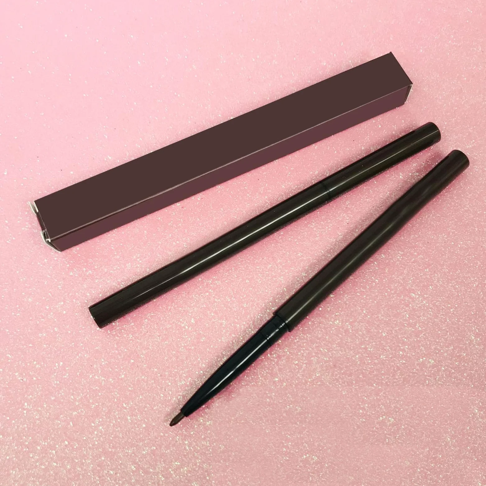 Pongnas Lápiz Gel Cremoso de Larga Duración y Suave Deslizamiento para Ojos, Labios, Rostro con Excelente Pigmentación, No Alérgico, Fácil de Combinar con Looks de Maquillaje (Marron oscuro)