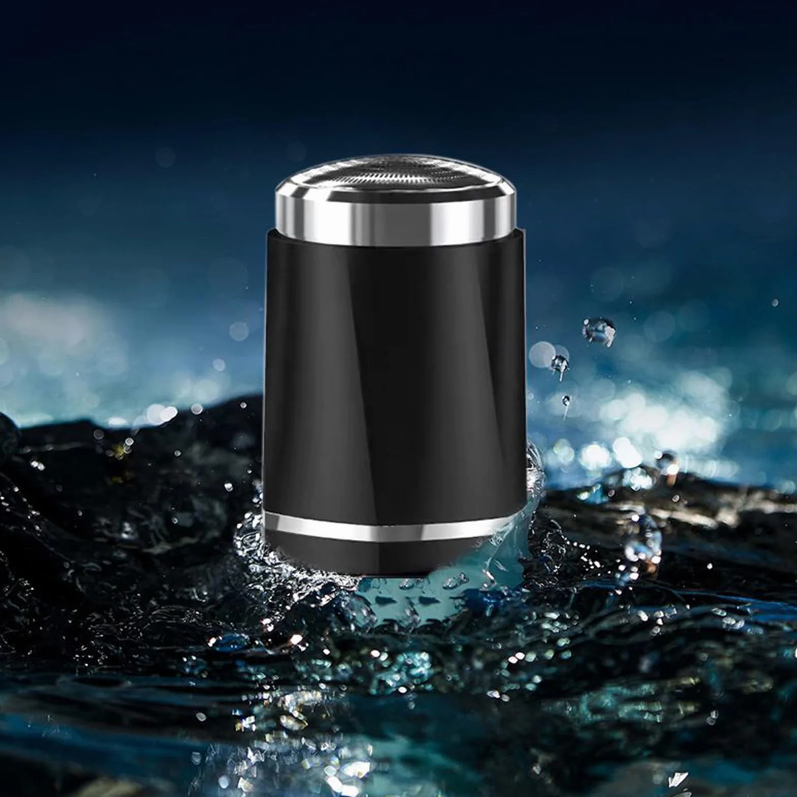 Máquinas De Afeitar Mini Para Hombres - Rasuradora Facial Portátil,Peine Eléctrico Recargable para Viaje Barba Vello Nasal Corporal