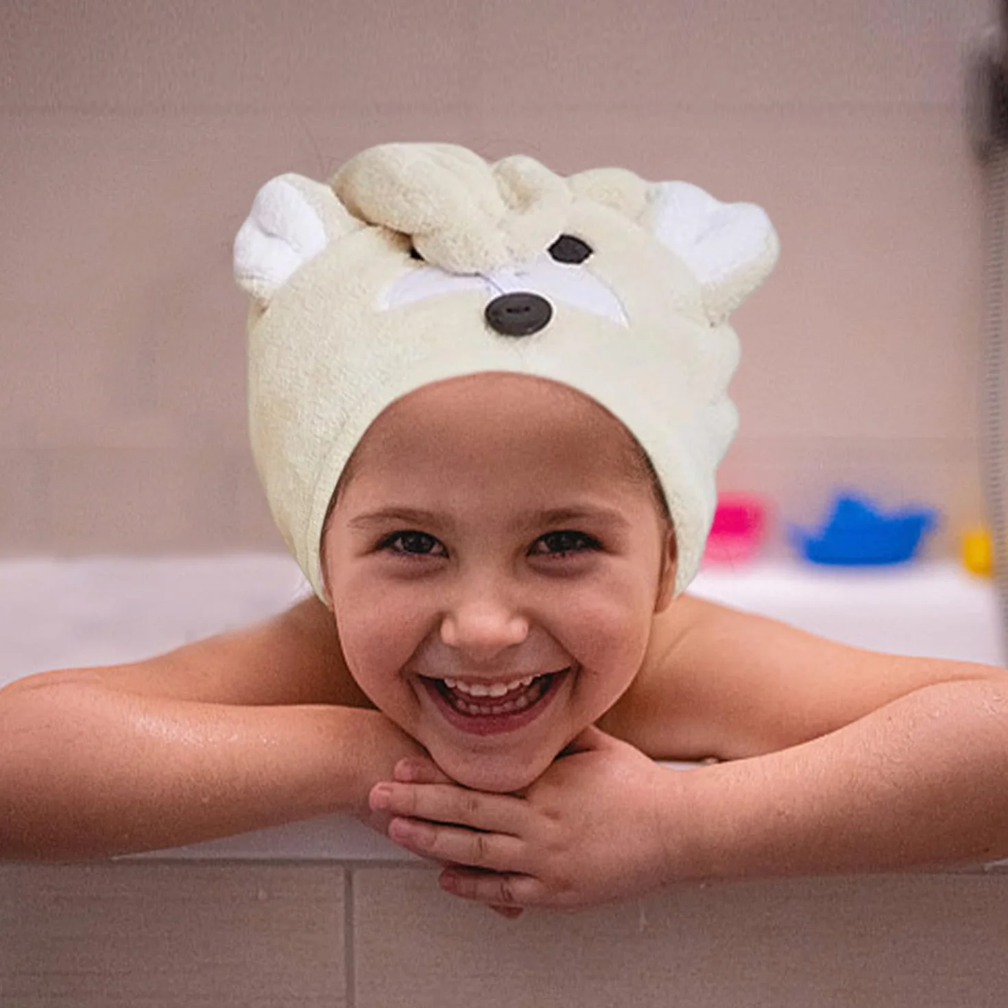 Toallas de Pelo de Vellón Coralino para Secado Rápido para Niños, Suaves y Absorbentes