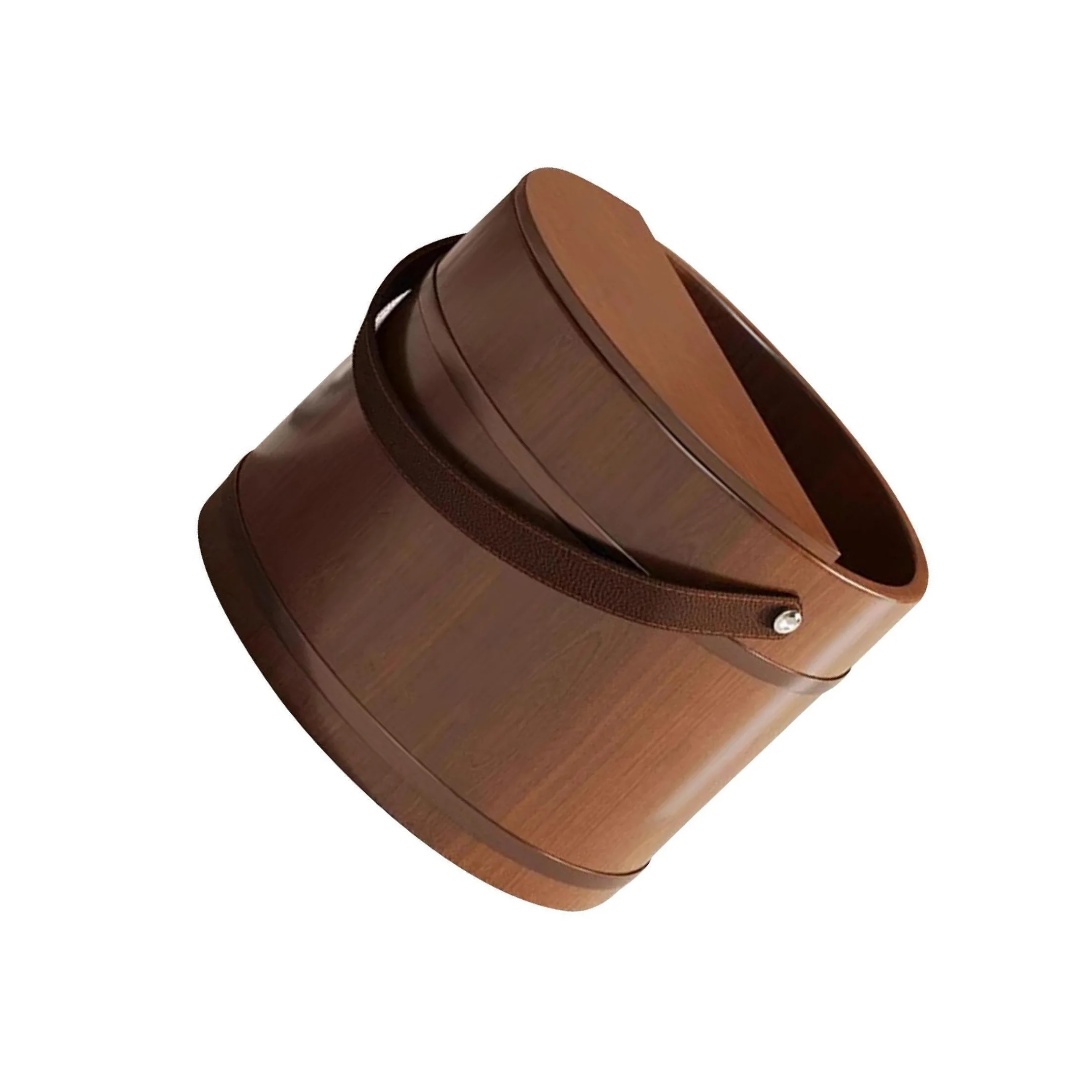 Lavabo de Para madera para remojo de pies. Lave sus pies cómodamente con este cubo para pediluvio. Relajación diaria en casa con asa. Lavabo Para madera para remojo y pedicura.