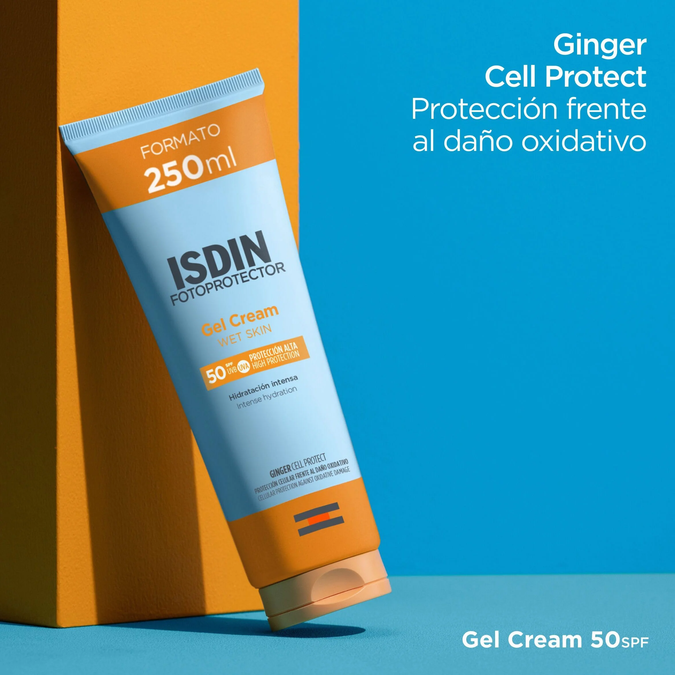 ISDIN Fotoprotector Gel Cream SPF 50 250 ml Crema Solar Corporal