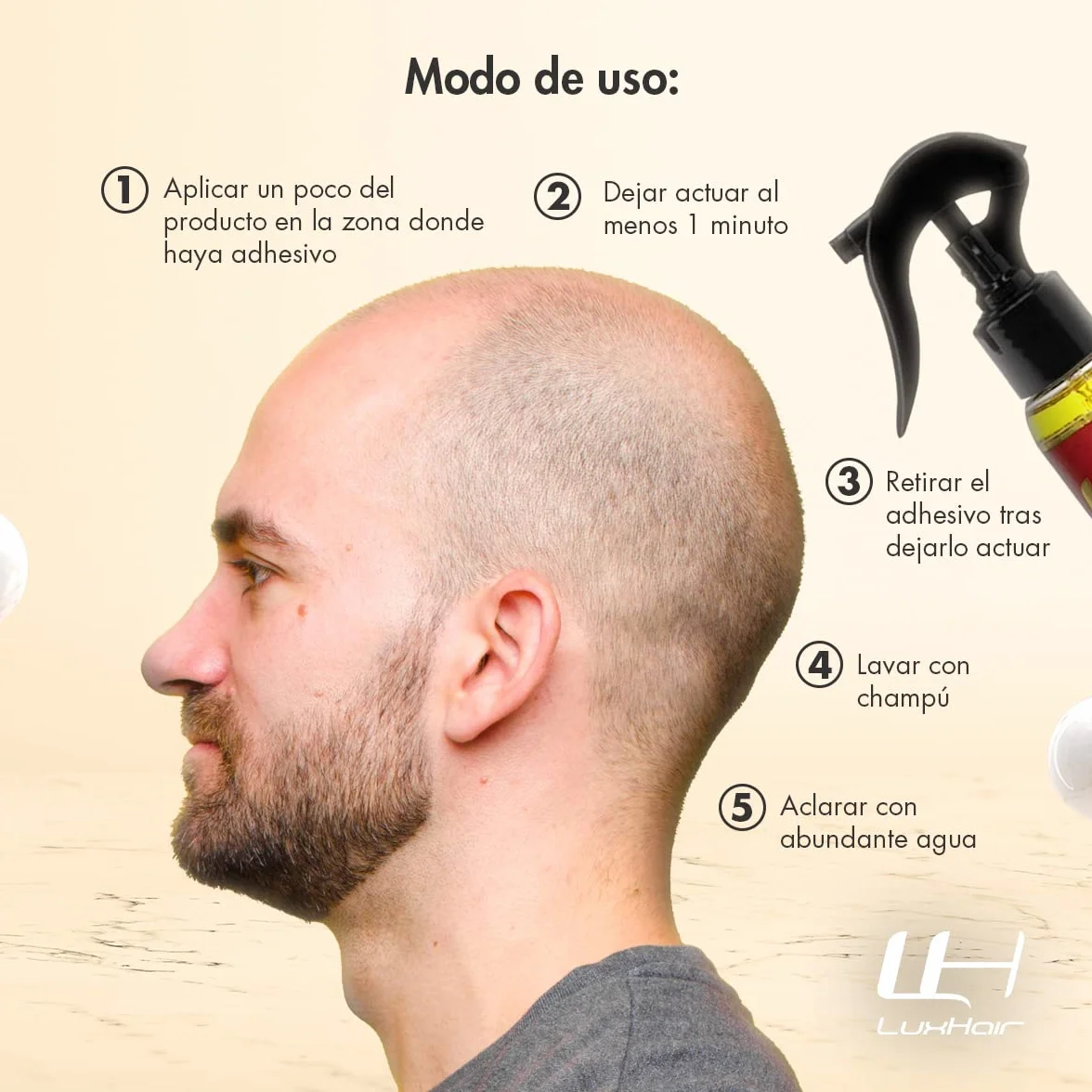 Luxhair Disolvente Capilar C22 Eliminación Suave de Pegamentos 100 ml