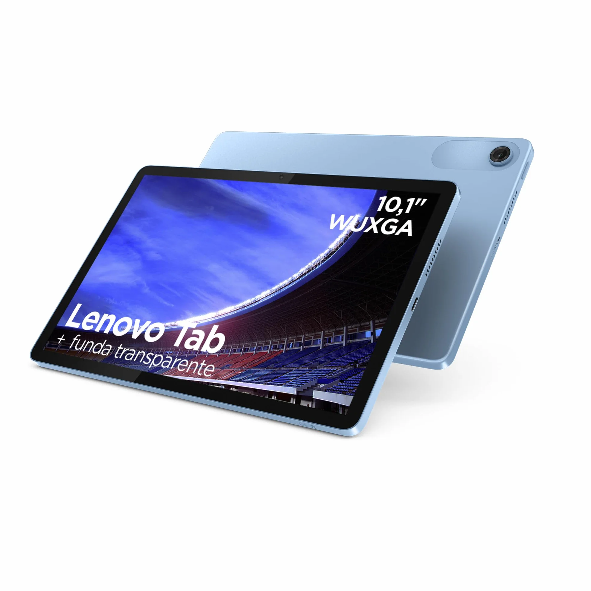 Lenovo Tab Tablet 10.1" WUXGA MediaTek Helio G85 4 GB RAM 128 GB 60 Hz Wi-Fi 5 Bluetooth 5.3 Android 14 Azul Polar