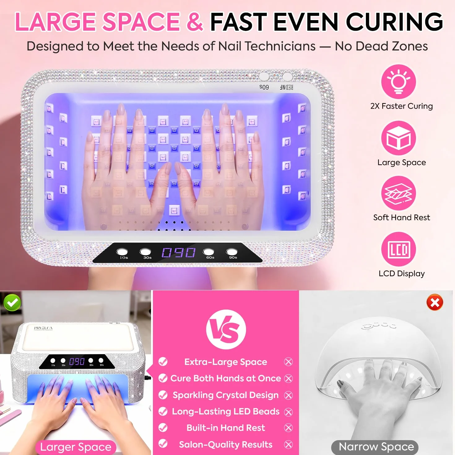 SUN25rsLuz UV para uñas de gel