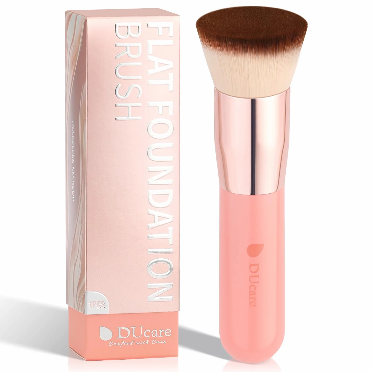DUcare Brocha Kabuki Base Maquillaje Facial Profesional 1 Pieza