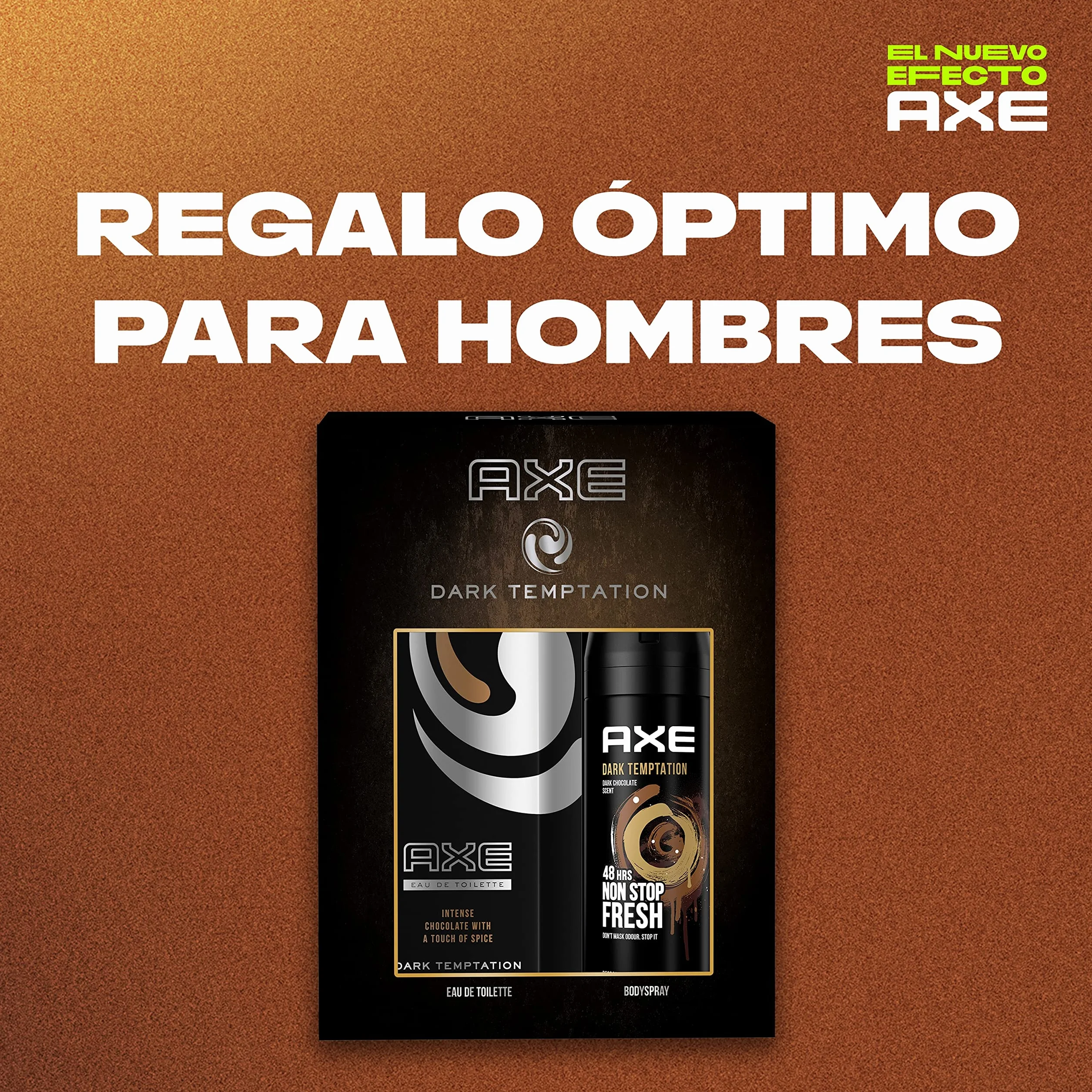 AXE Dark Temptation Neceser Hombre Desodorante Body Spray 150ml + Eau de Toilette 50ml
