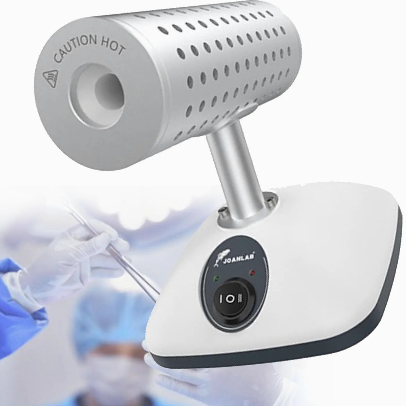 Esterilizador de bucle,Esterilizador infrarrojo de laboratorio,Esterilizador de bucle de inoculación,Esterilizador de bisturí infrarrojo,para bisturí Aguja Inoculación Bucle Vacunación,14mm-220V