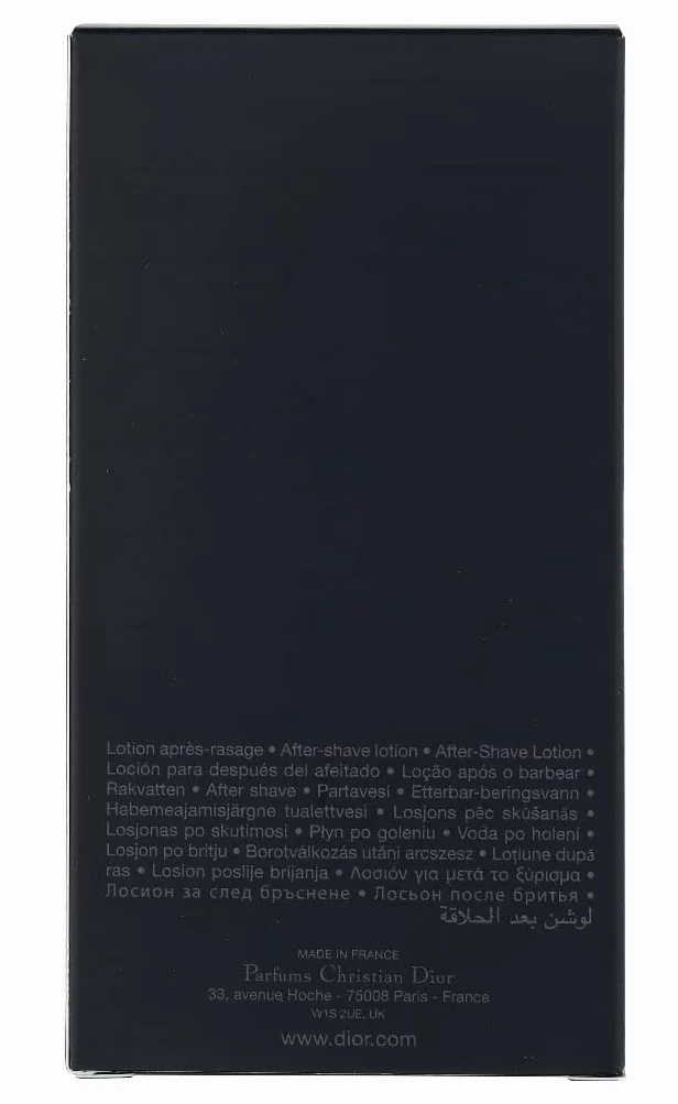 Christian Dior Sauvage As Lotion 100 Ml