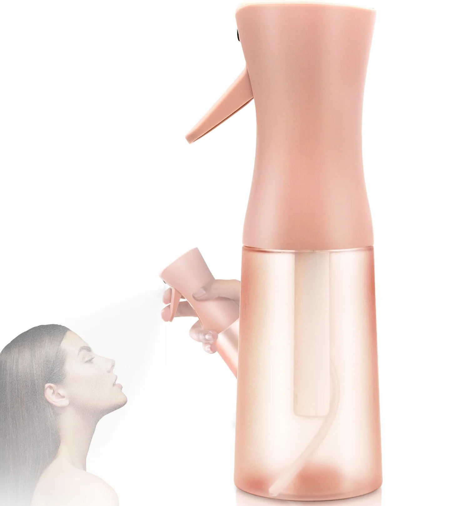 Botella de spray para el cuidado del cabello, piel, plantas, limpieza
