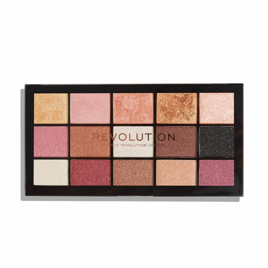 Makeup Revolution Paleta de sombras de ojos Reloaded Affection 15 sombras 16,5 g