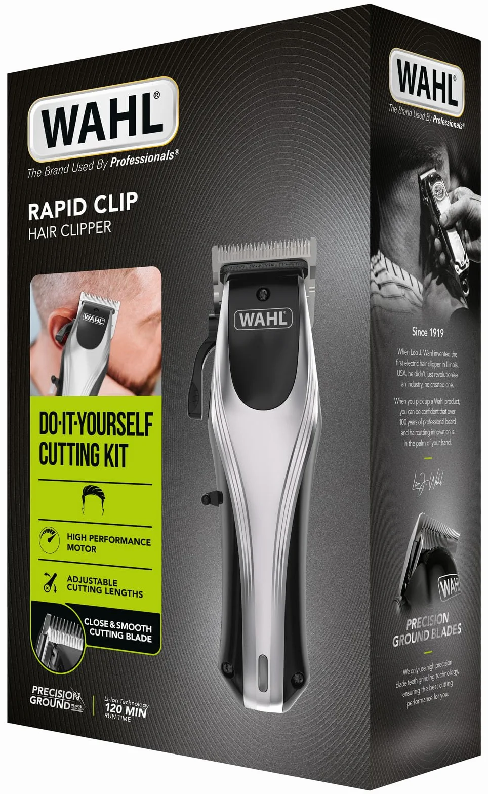 Wahl Rapid Clip cortapelos recargable litio inalámbrico profesional