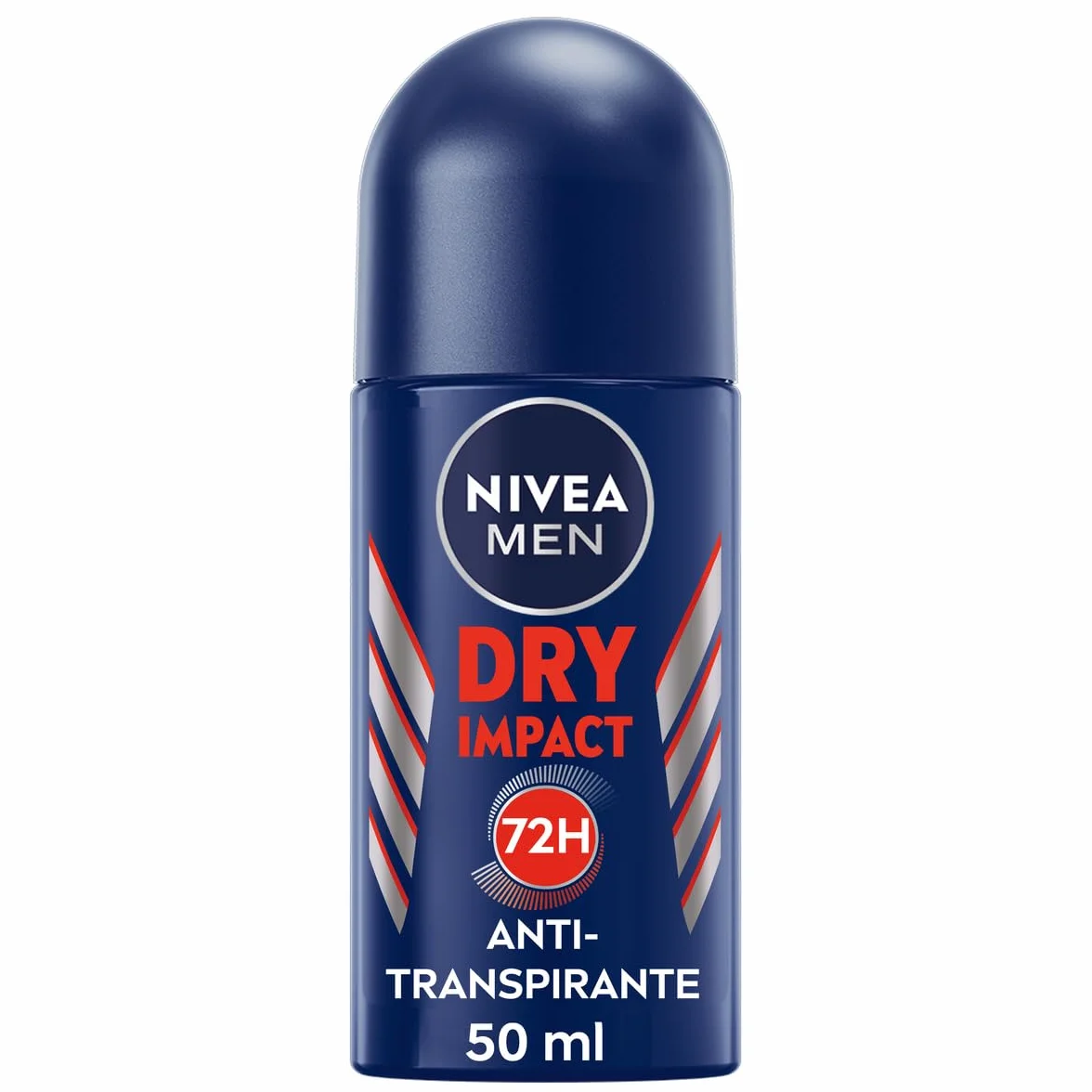 NIVEA MEN Dry Impact Roll-on 50 ml Desodorante Antitranspirante 48h Cuidado Masculino