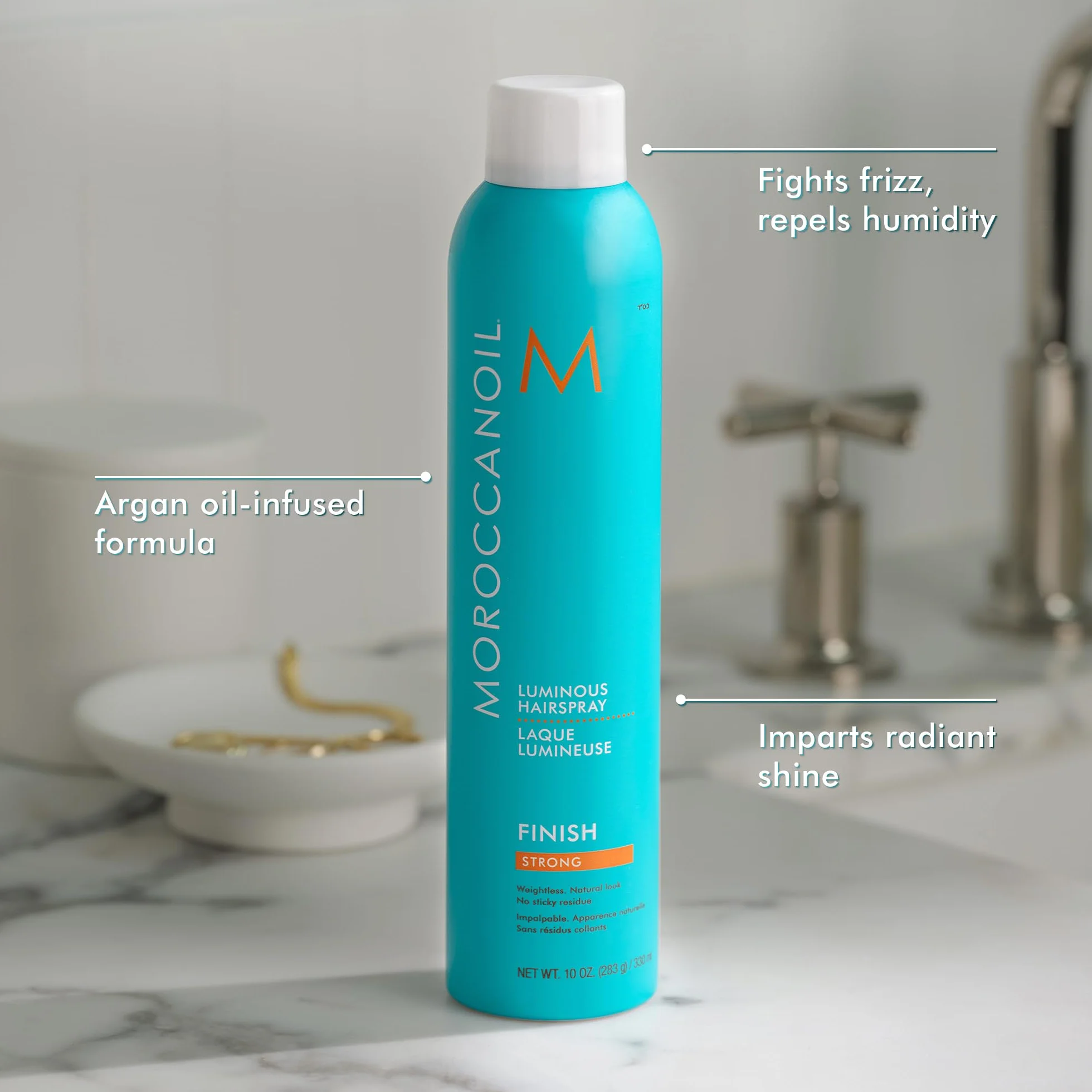 Moroccanoil Spray De Fijación Luminoso Fuerte 330ml