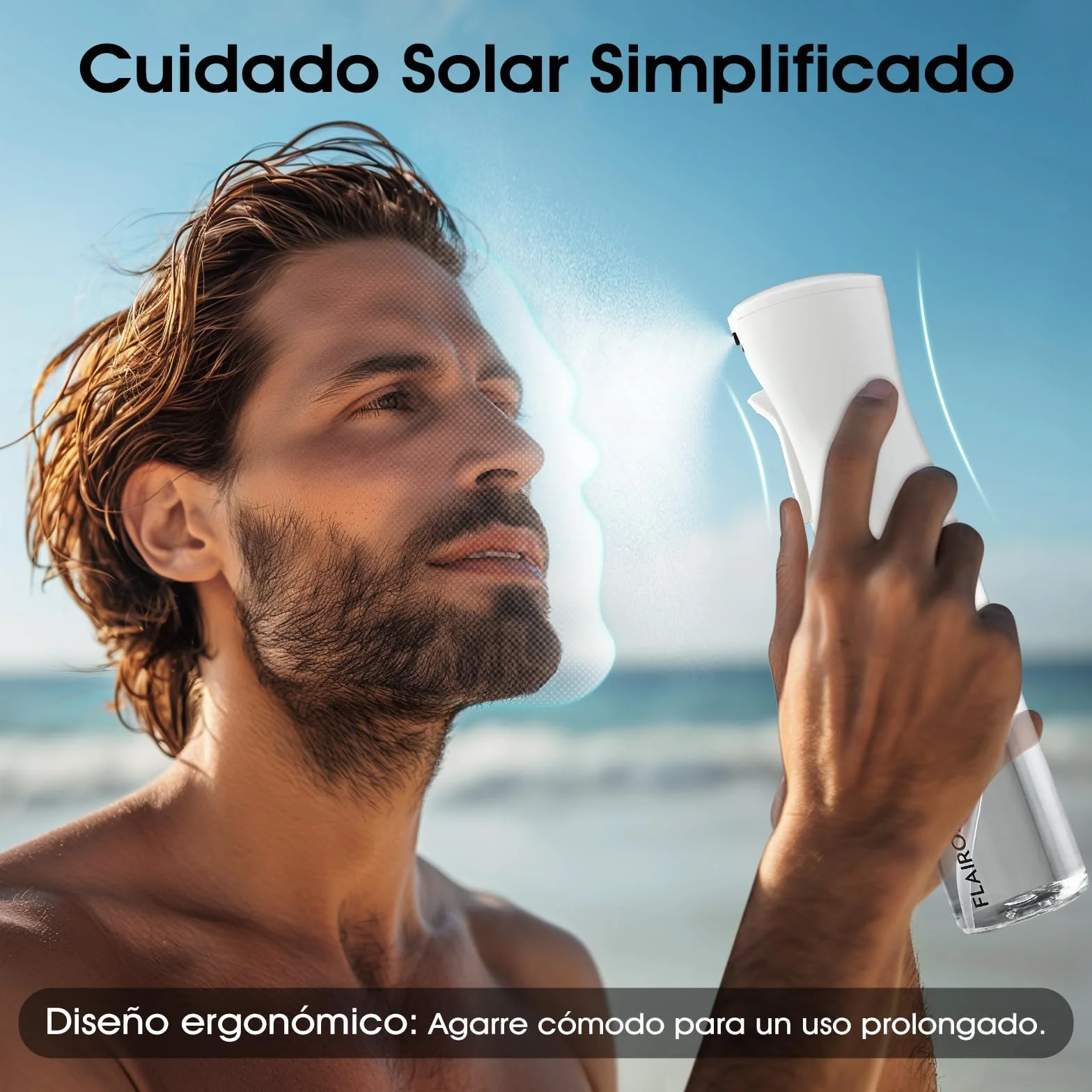 FLAIROSOL Botella Pulverizadora 300 ml Pulverizador de Niebla Ultrafina A Prueba de Fugas