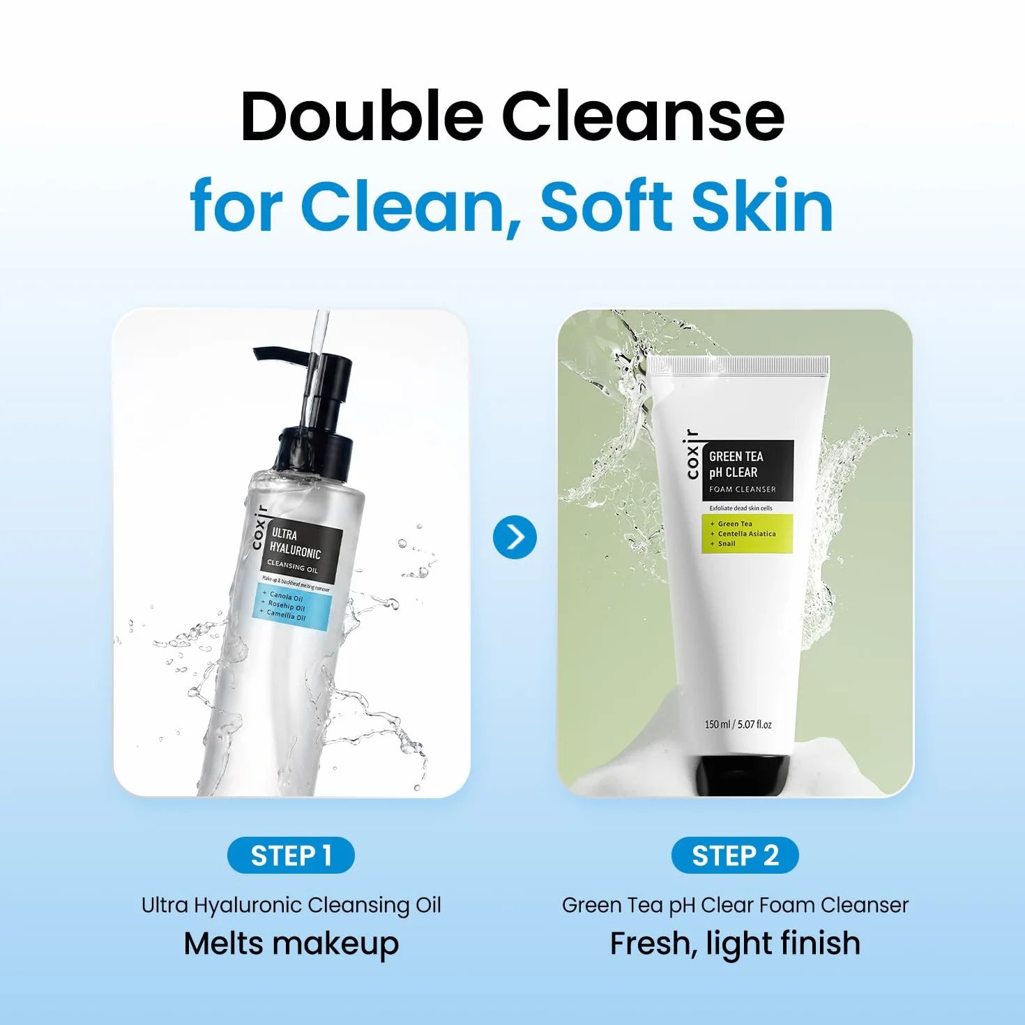 Coxir Ultra Hyaluronic Cleansing Oil 150 ml