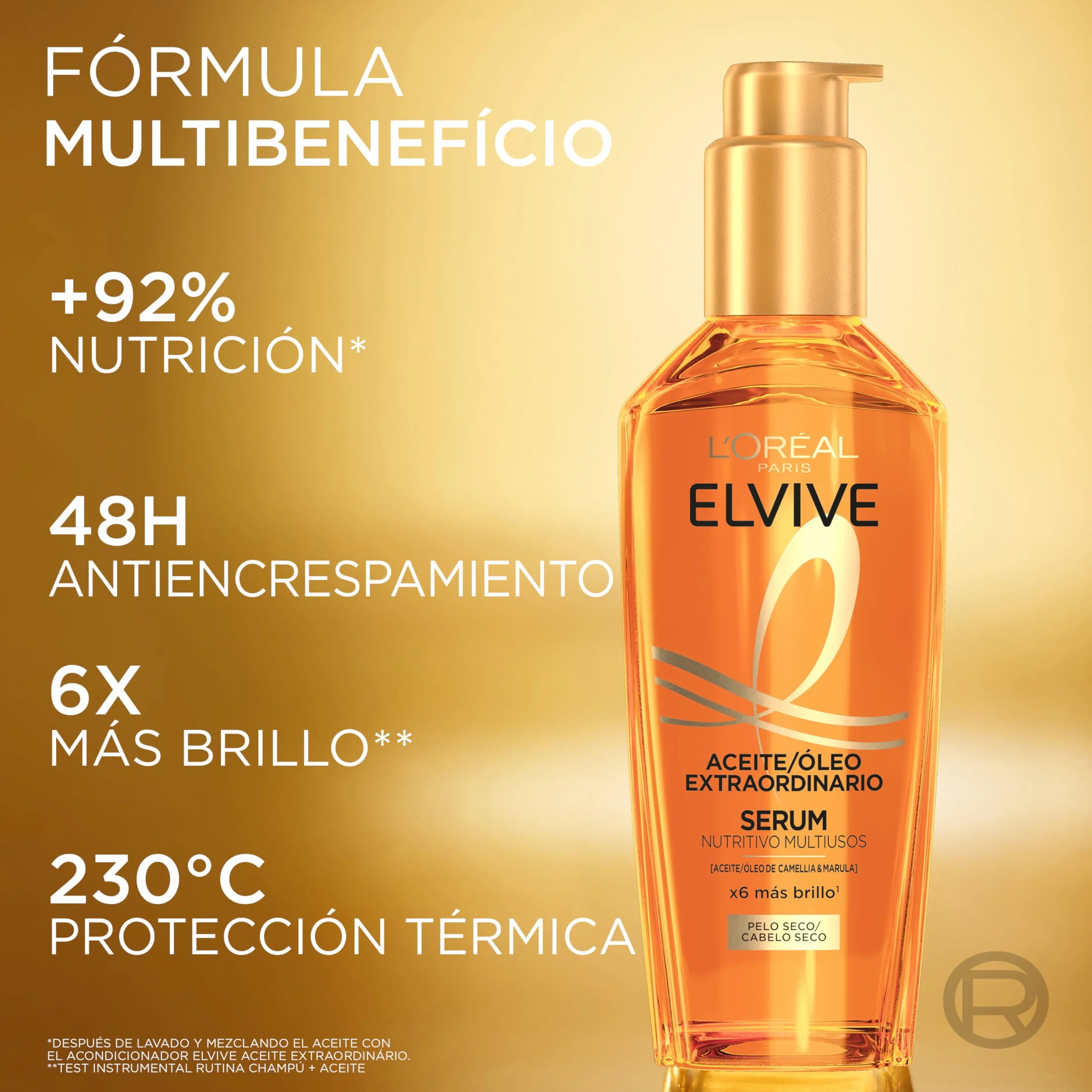 L’Oréal Paris Elvive Aceite Extraordinario Sérum Nutritivo 100ml