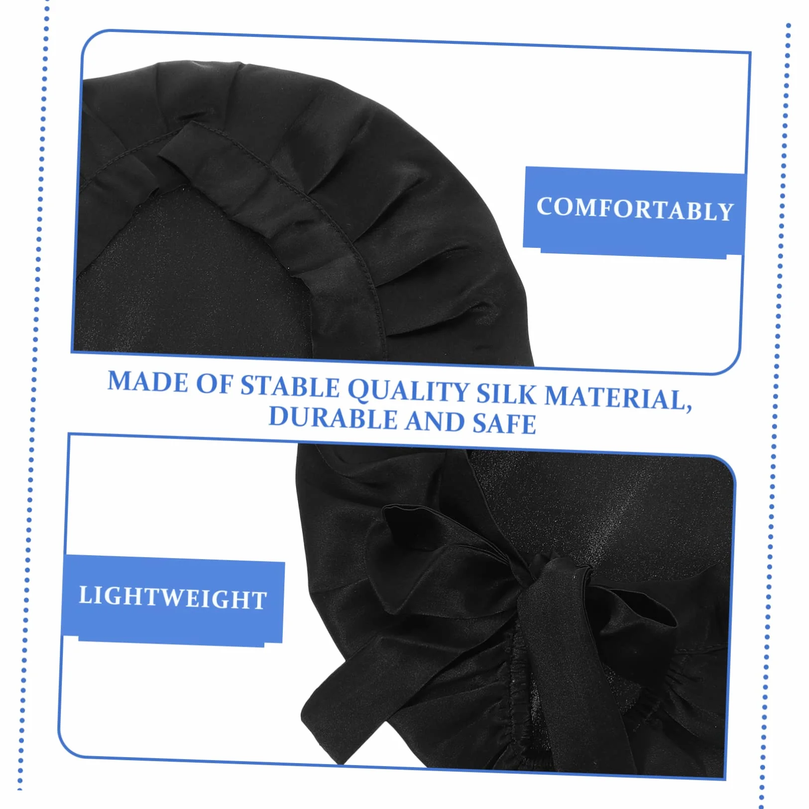 POPETPOP 3 Uds Gorro De Seda para El Pelo Gorros De Seda o De Satén para Dormir os o De Quimio De o para Dormir o De Satén De para Sombreros De Mujer