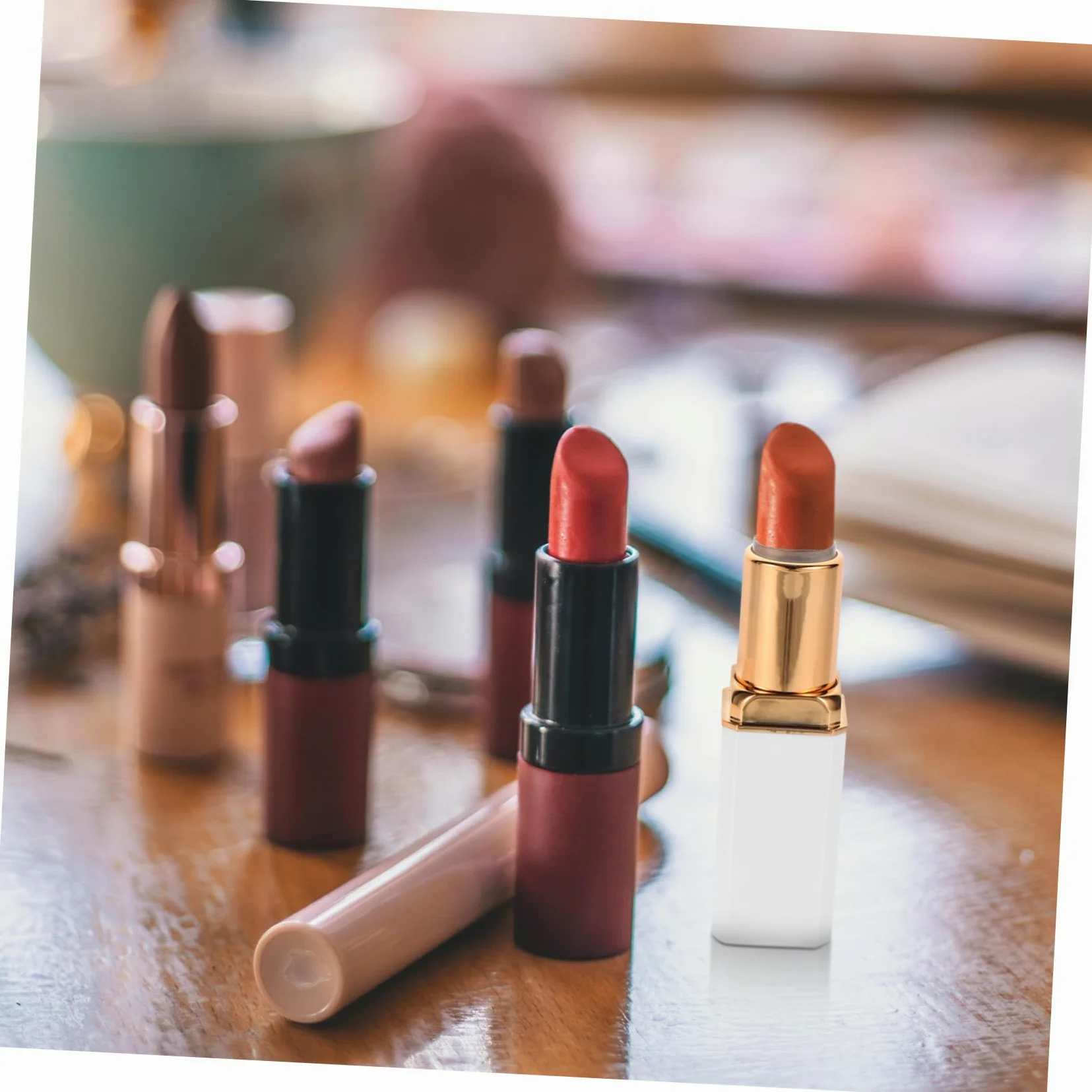FRCOLOR 4 Juegos Poseedor Bálsamo Máscara Mini Varita Mágica Herramientas Cosméticas De Las Mujeres Tubo De Brillo De Labios De Bricolaje Botellas De Brillo De Labios Abs 10 Uds * 4