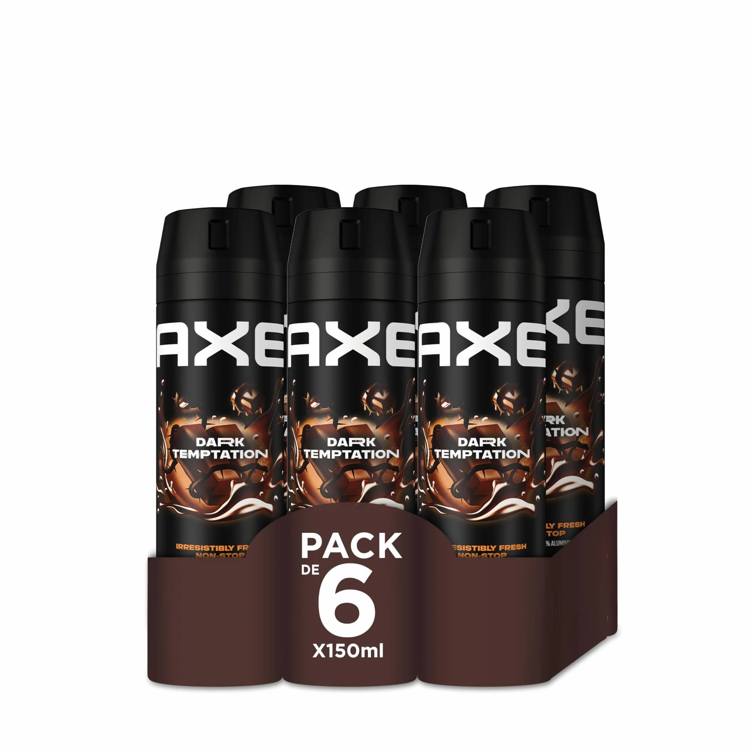 Axe Dark Temptation Desodorante 150 ml Pack de 6