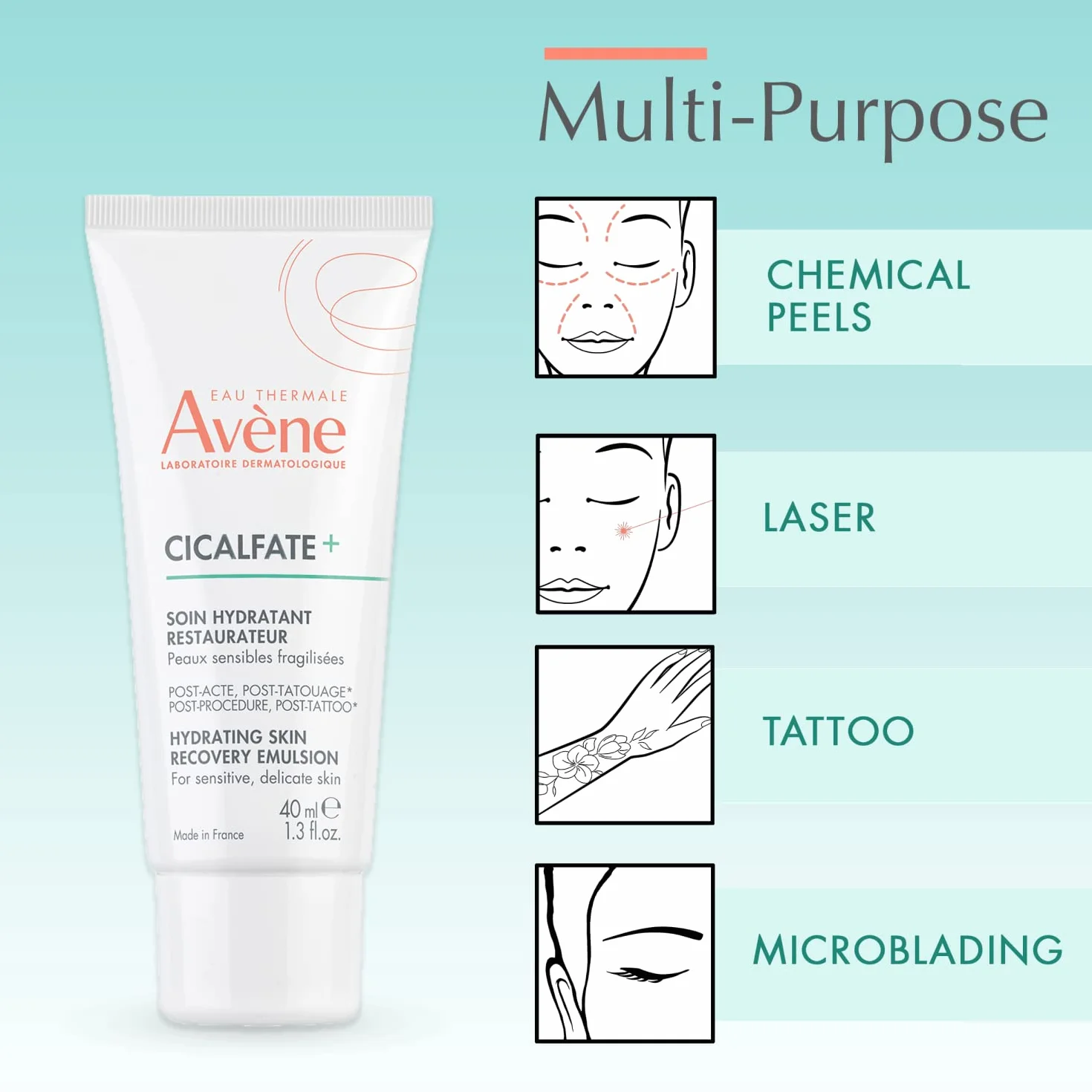 Avene Cicalfate+ Soin Hydratant Reparateur 40mL