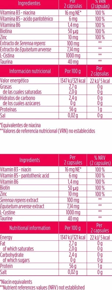 ISDIN Lambdapil 180 Cápsulas Anticaída del Cabello,Duración 3 meses,Complemento Alimenticio para la caída Ocasional del cabello,con vitaminas,minerales y extractos de plantas para un pelo saludable