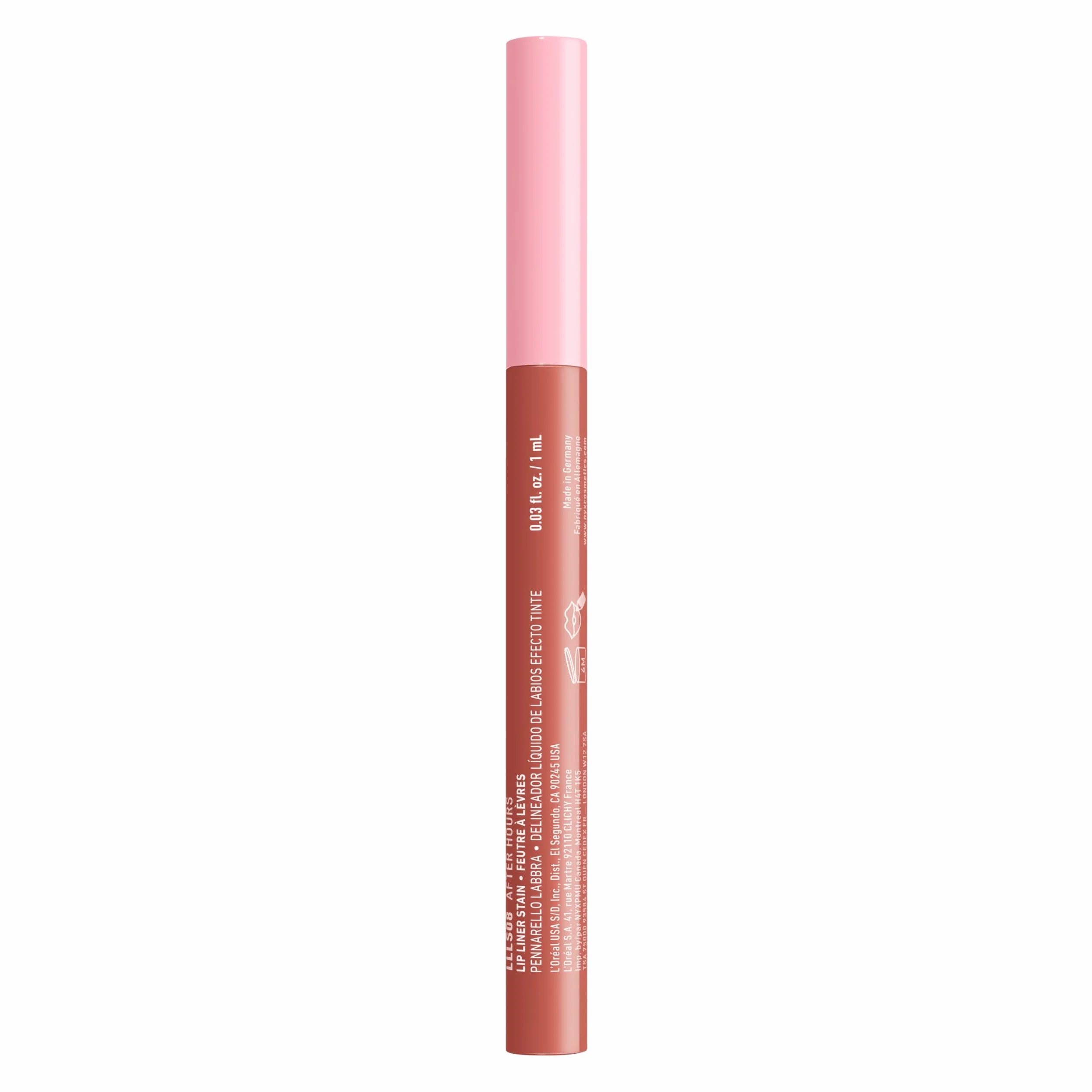 NYX Professional Makeup Lip Lingerie Liner Stain Delineador de Labios Waterproof After Hours