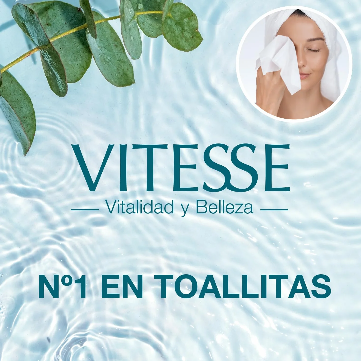 Vitesse Tri-Mineral Mixing Skin Cloths Makeup Remover 25