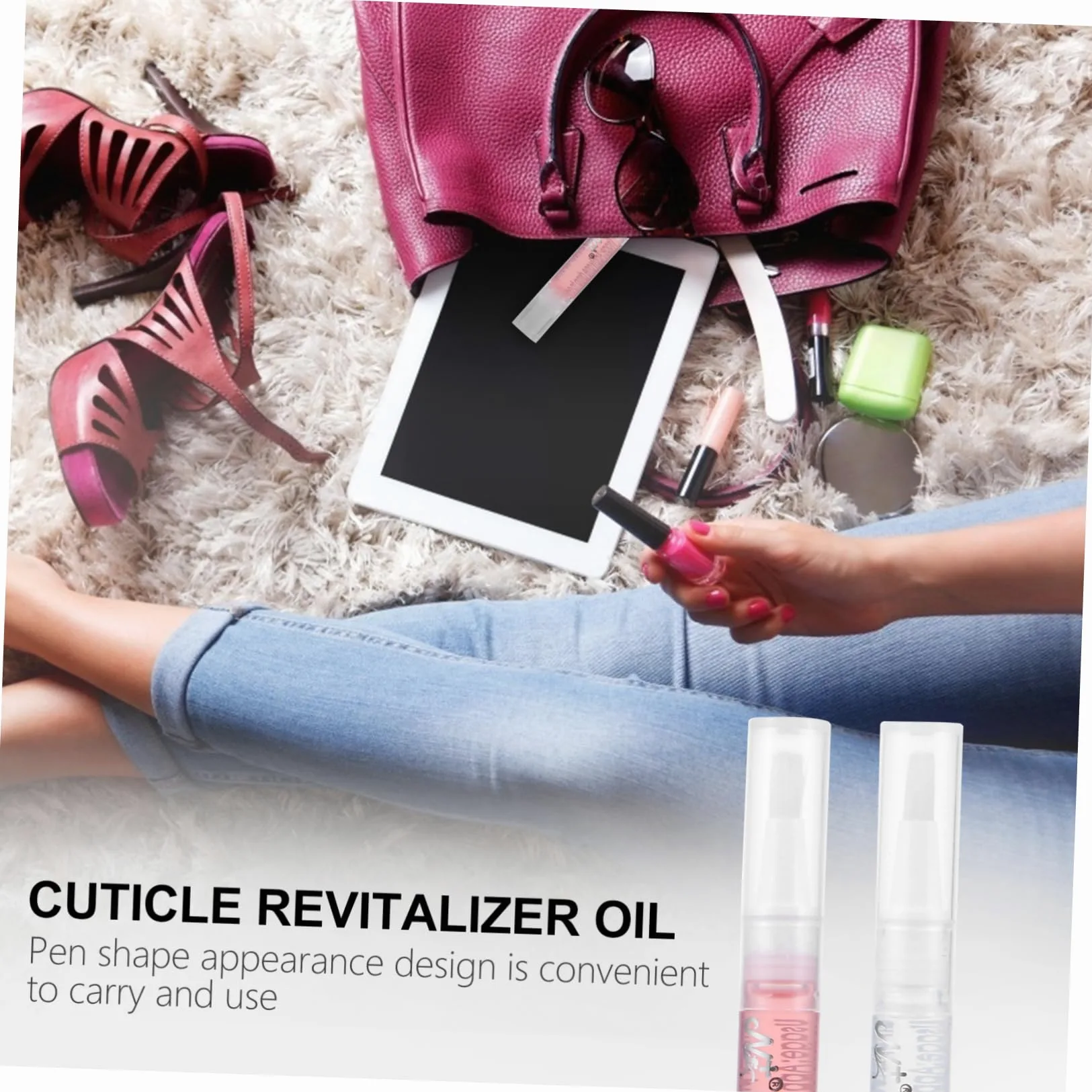 Beaupretty 3 Series Lápiz De Nutrición De Uñas Bolígrafo Lápiz Para Cutículas Con Aceite De Uñas Palo De Cutícula Botellas De Rodillos Esenciales Bolígrafo Para Cutículas Páginas 8 Piezas X 3