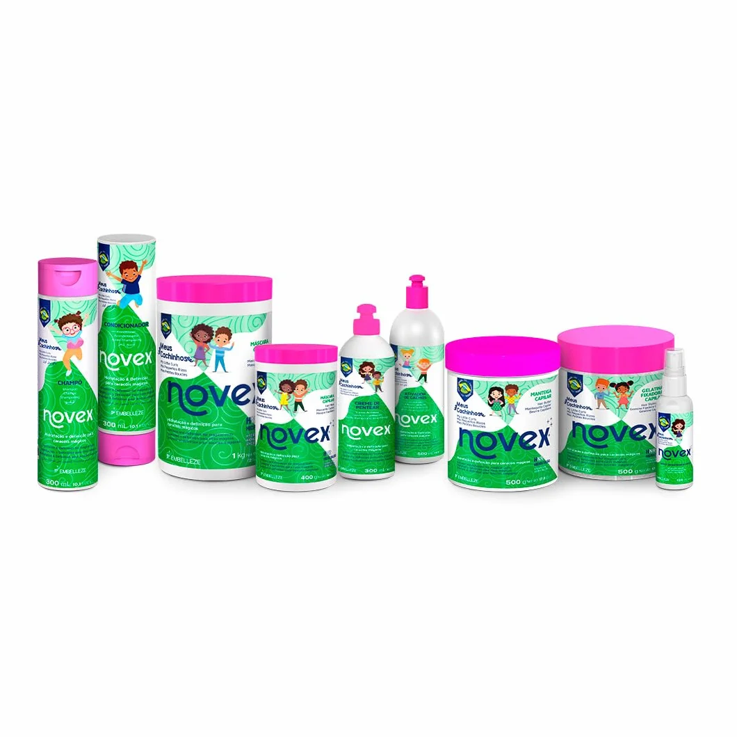 Novex Mis Rizos Activador de Rizos Leave-In 500 ml Crema Definidora para Cabello Rizado