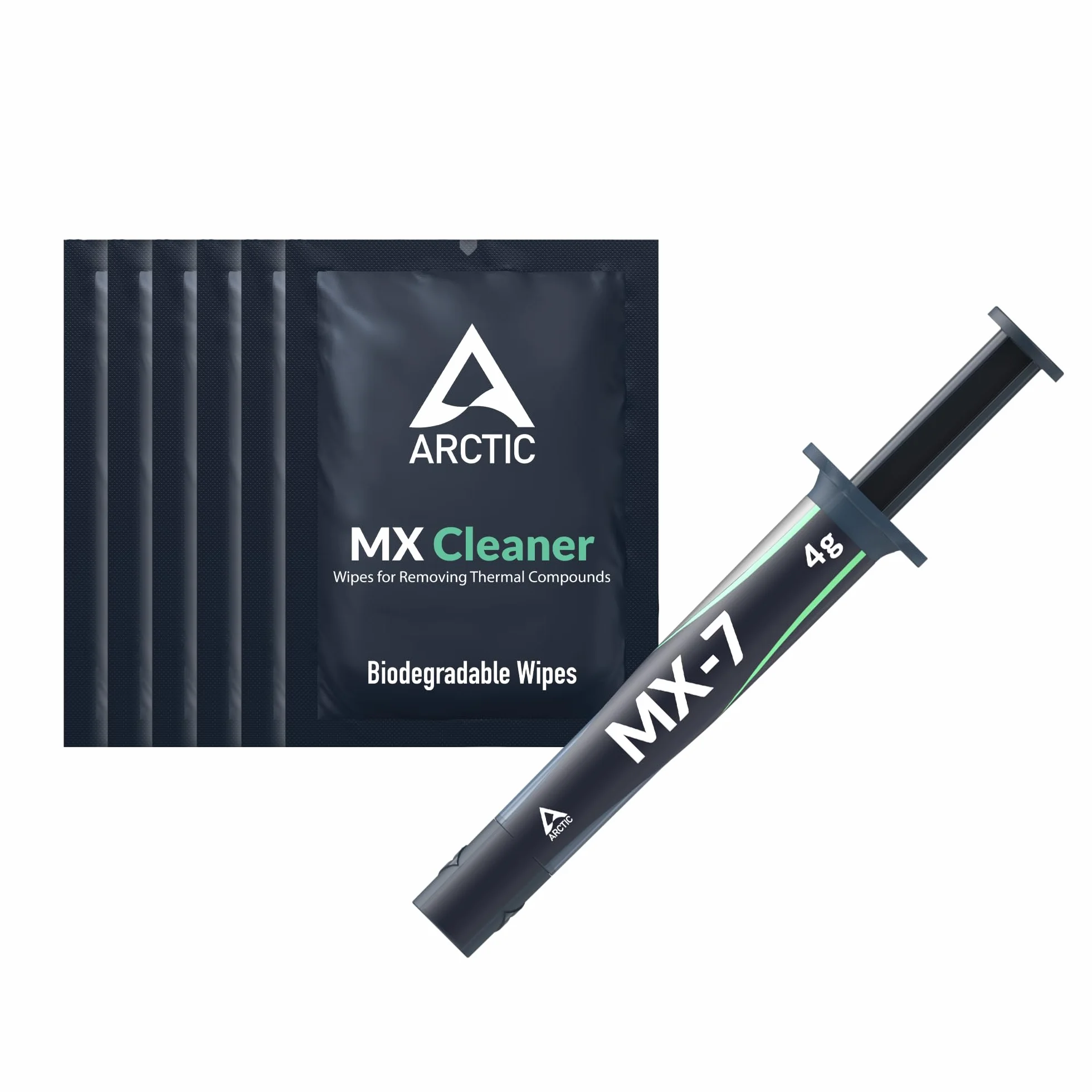 ARCTIC MX-7 Pasta térmica de alto rendimiento 4 g con MX-Cleaner para CPU GPU consolas portátiles