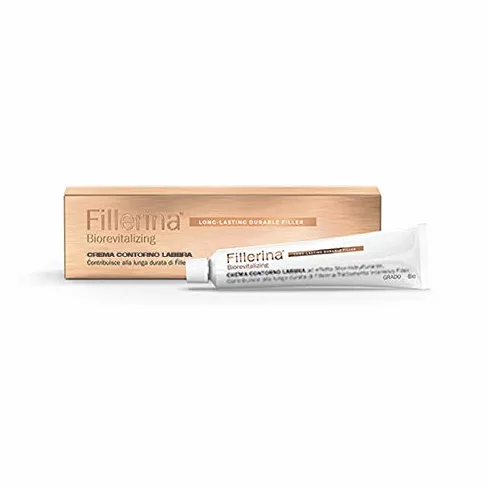 Fillerina Biorevitalizing Long Lasting - Crema para contorno de labios, efecto rellenador, antiedad, grado 4-Bio 15 ml